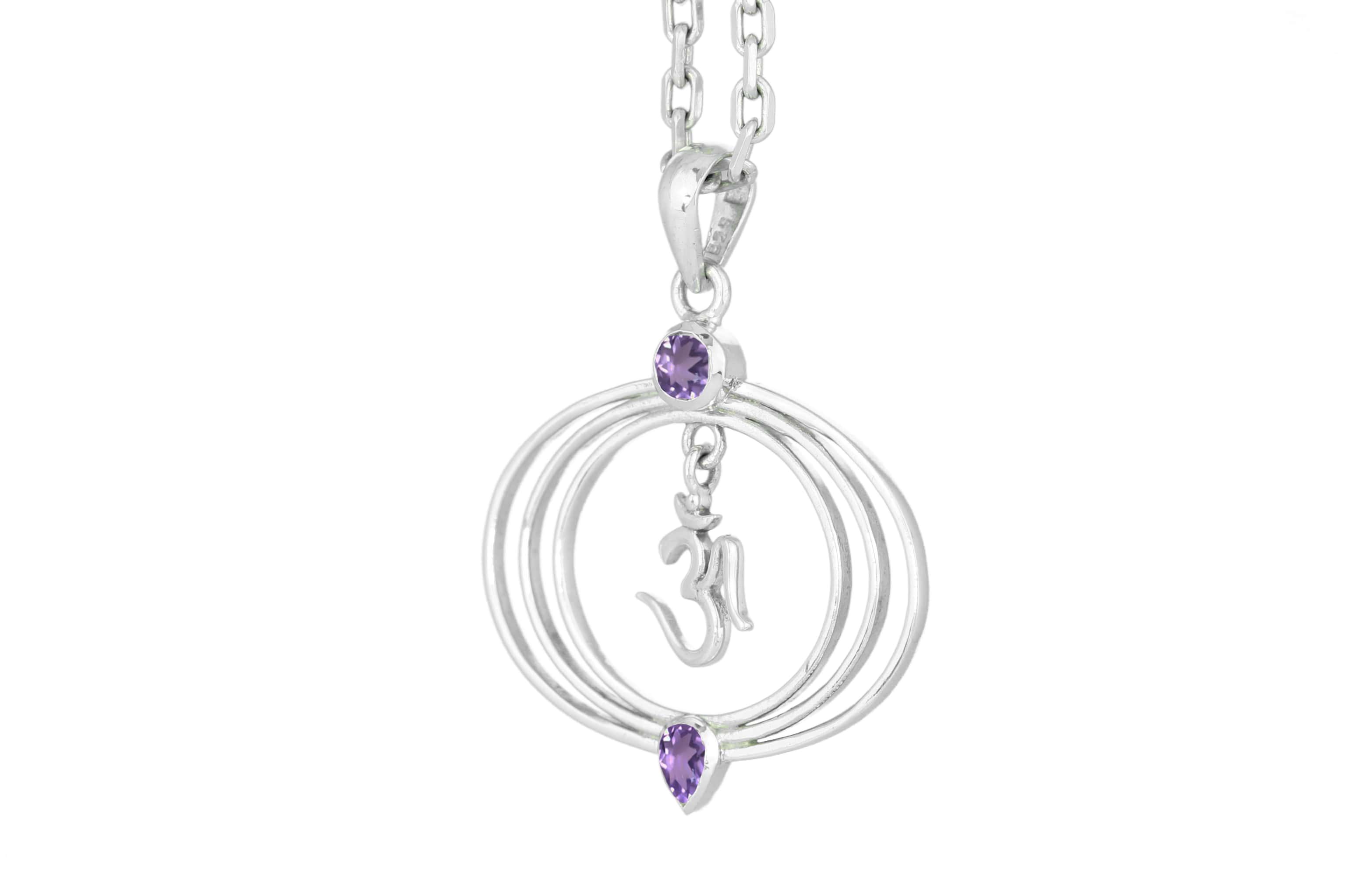 anhaenger-pendant-om-amethyst-066-3 Om Anhänger - Amethyst