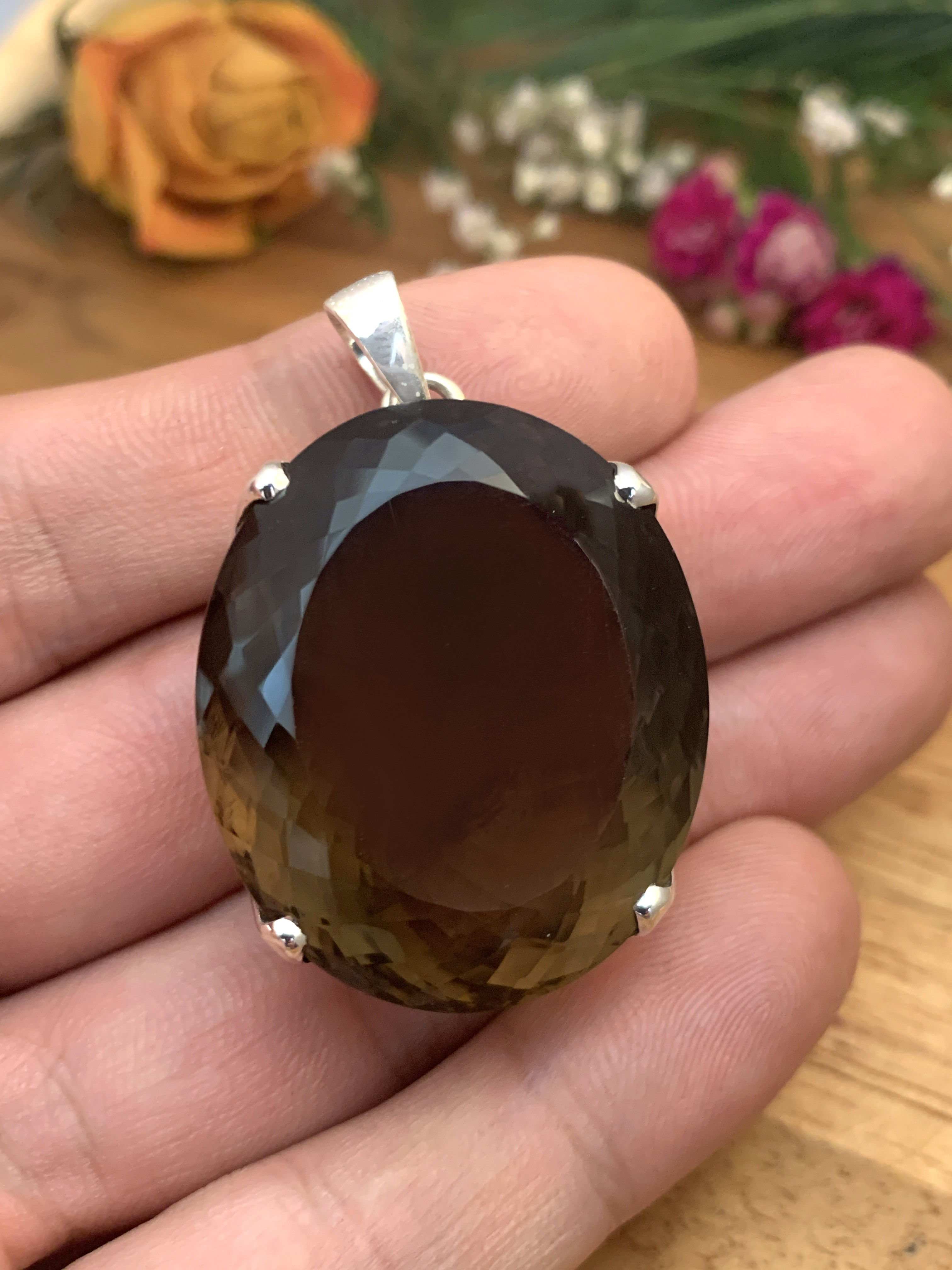 Smoky Quartz Pendant 