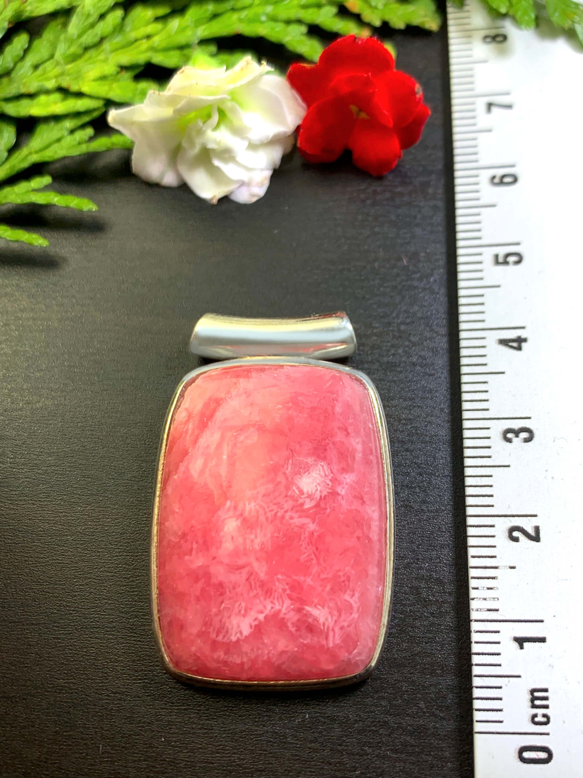 Rhodochrosite Pendant