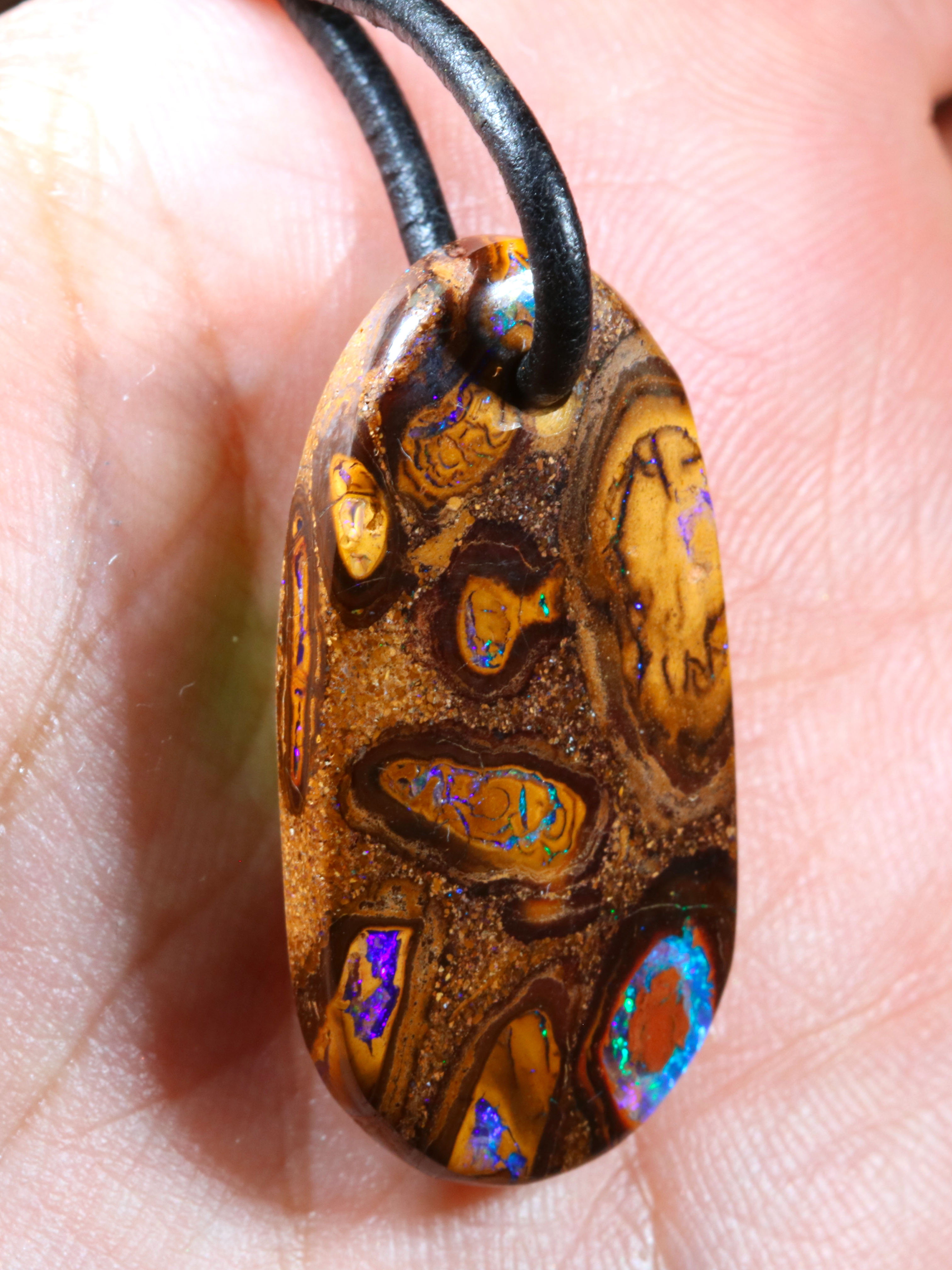 Boulder Opal Pendant