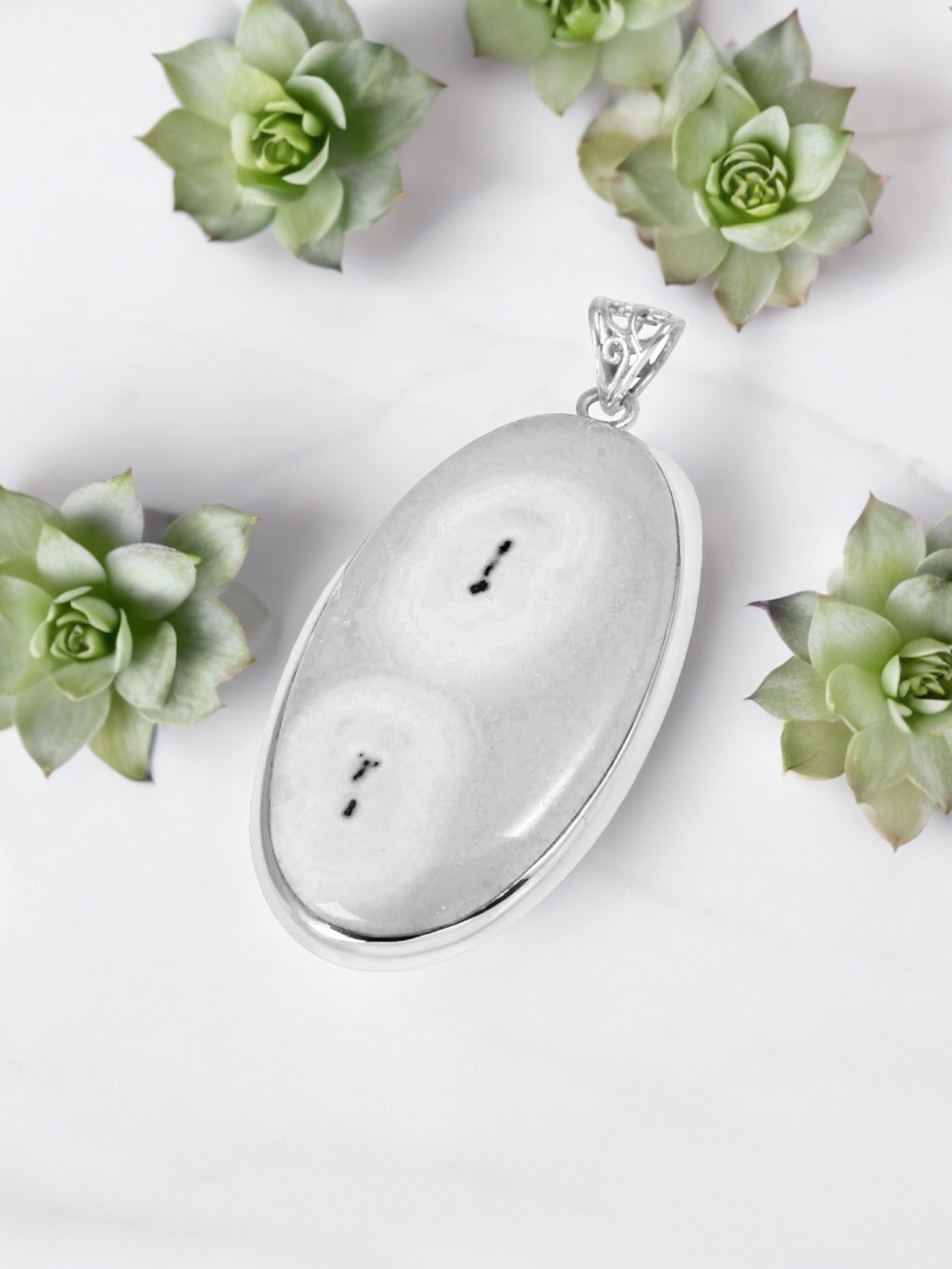 Solar Quartz pendant 