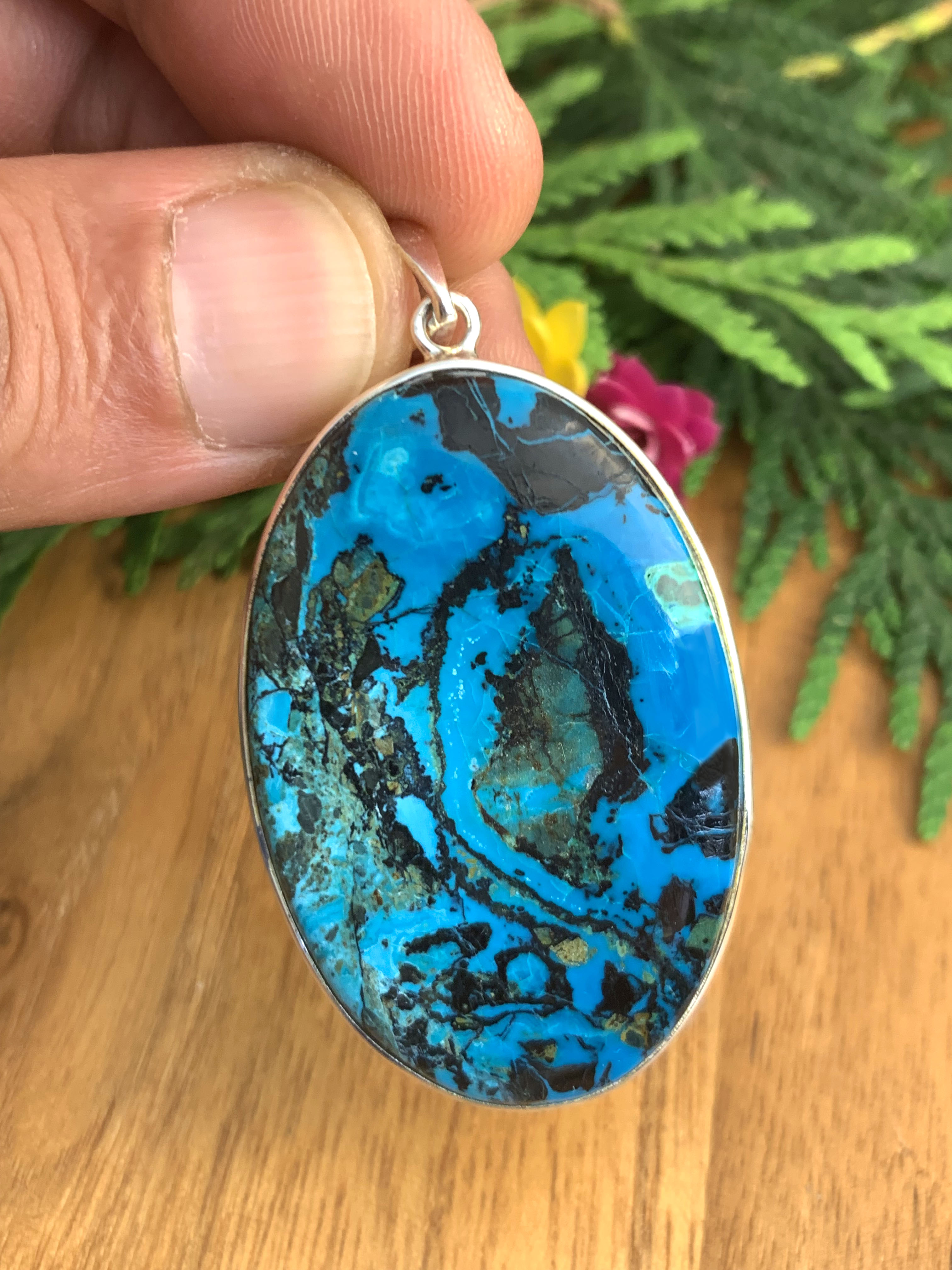 Shattuckite  Pendant