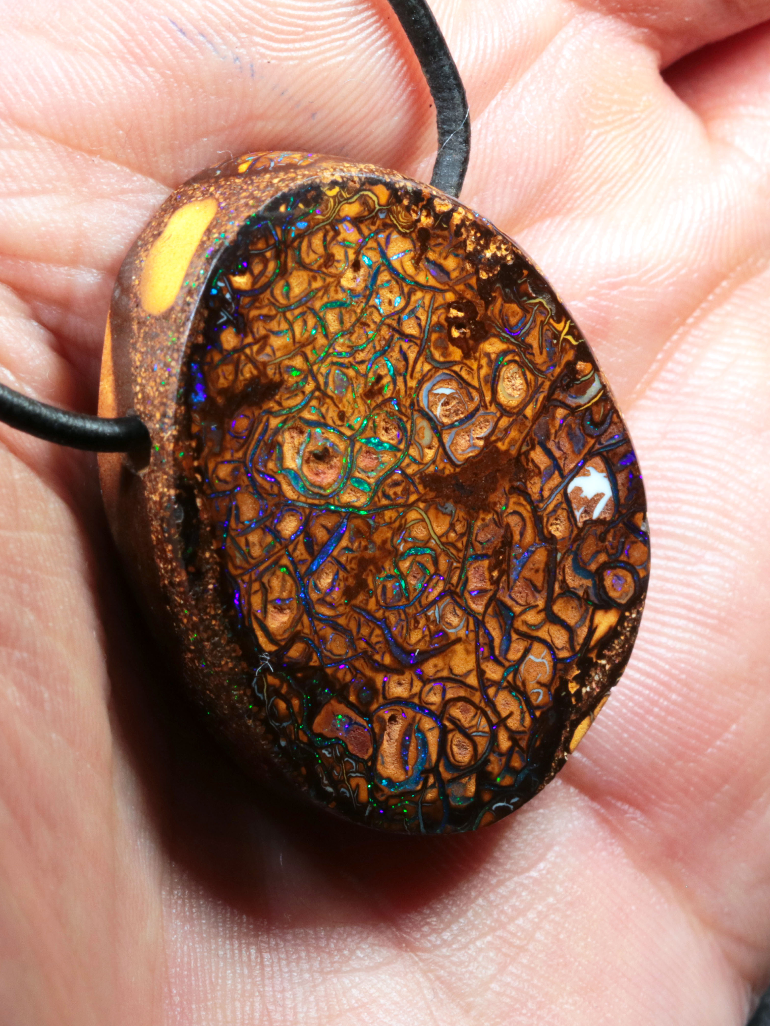 Boulder Opal Pendant