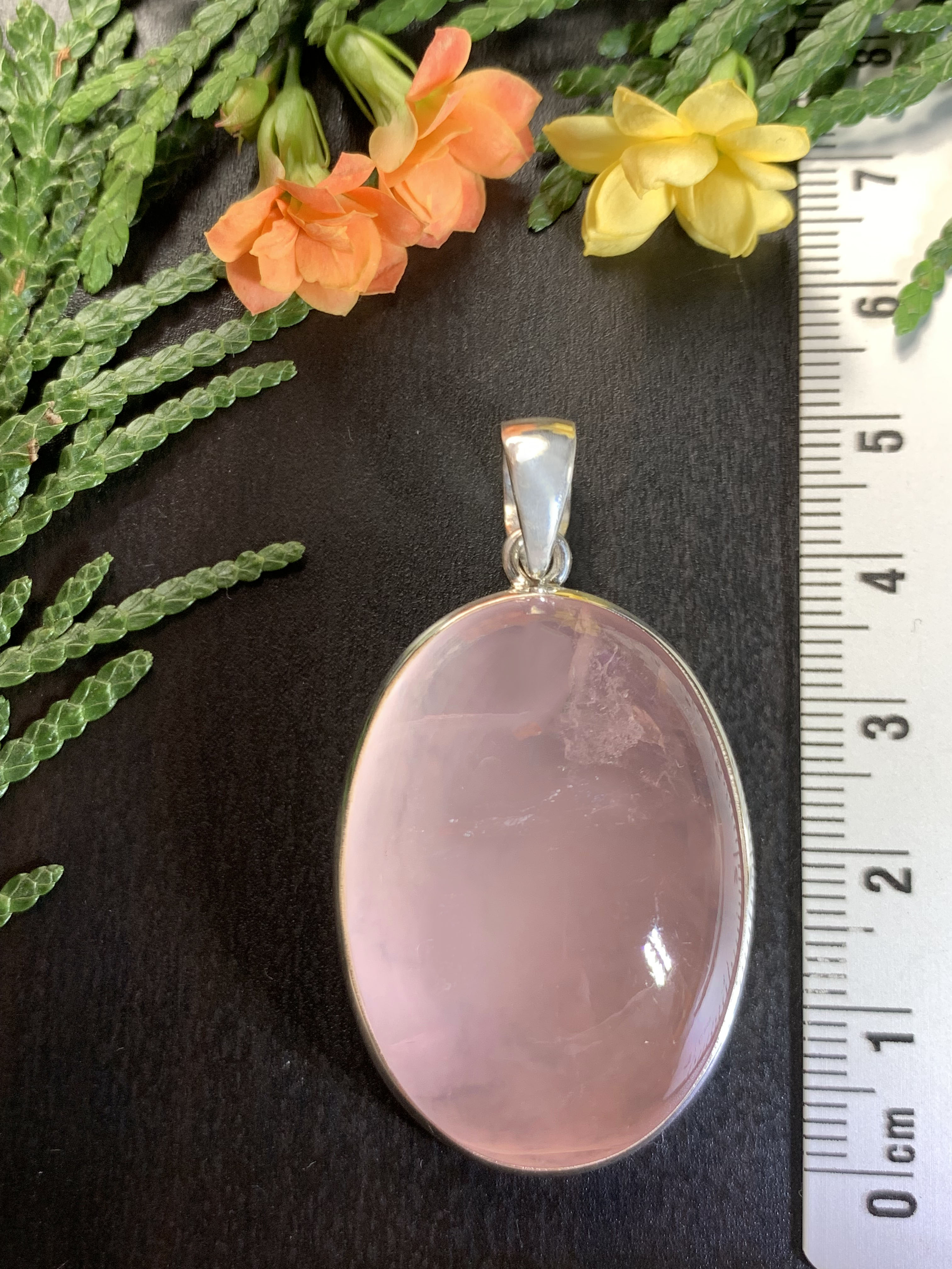 Rose quartz Pendant