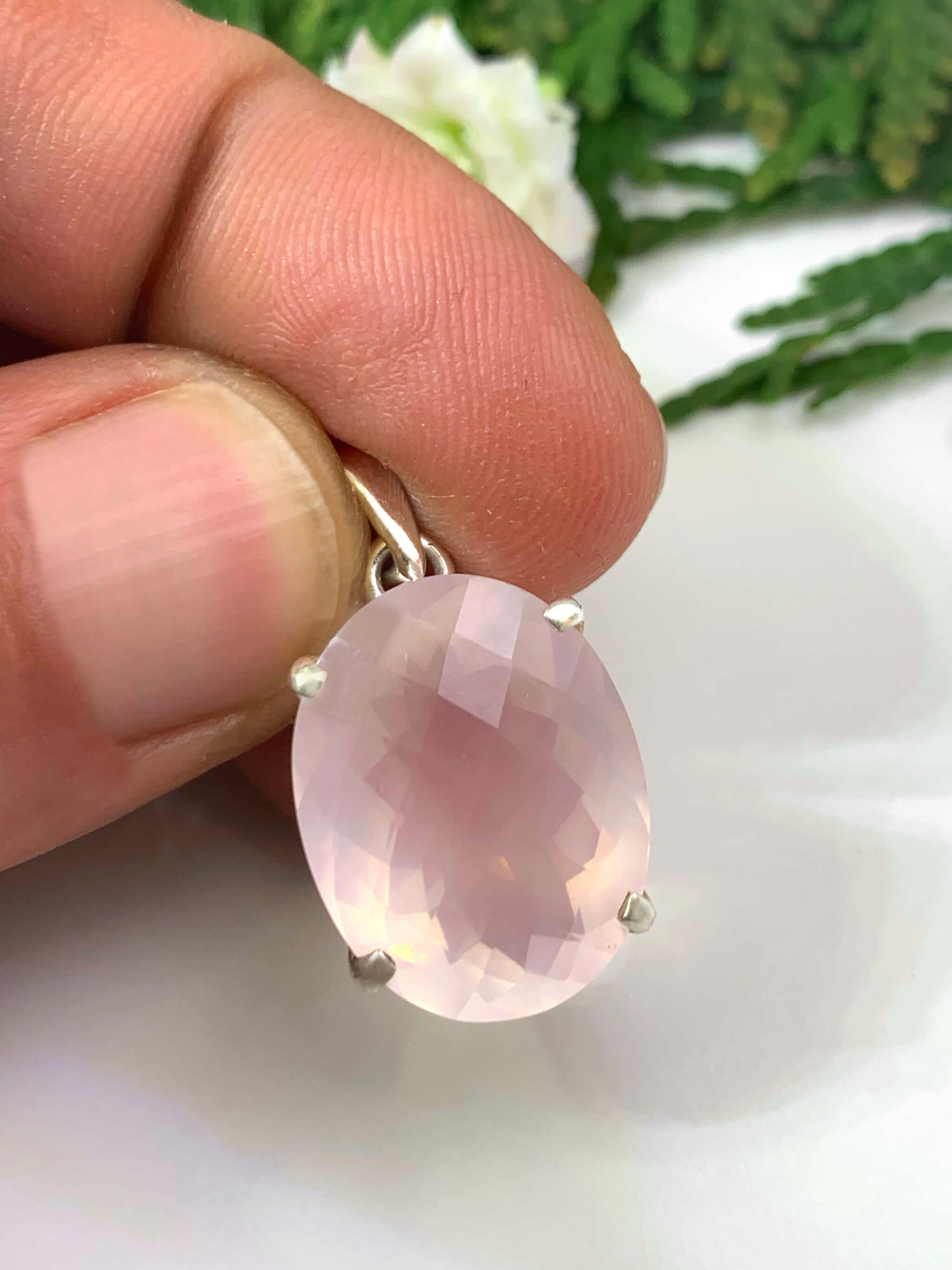 Rose Quartz Pendant 