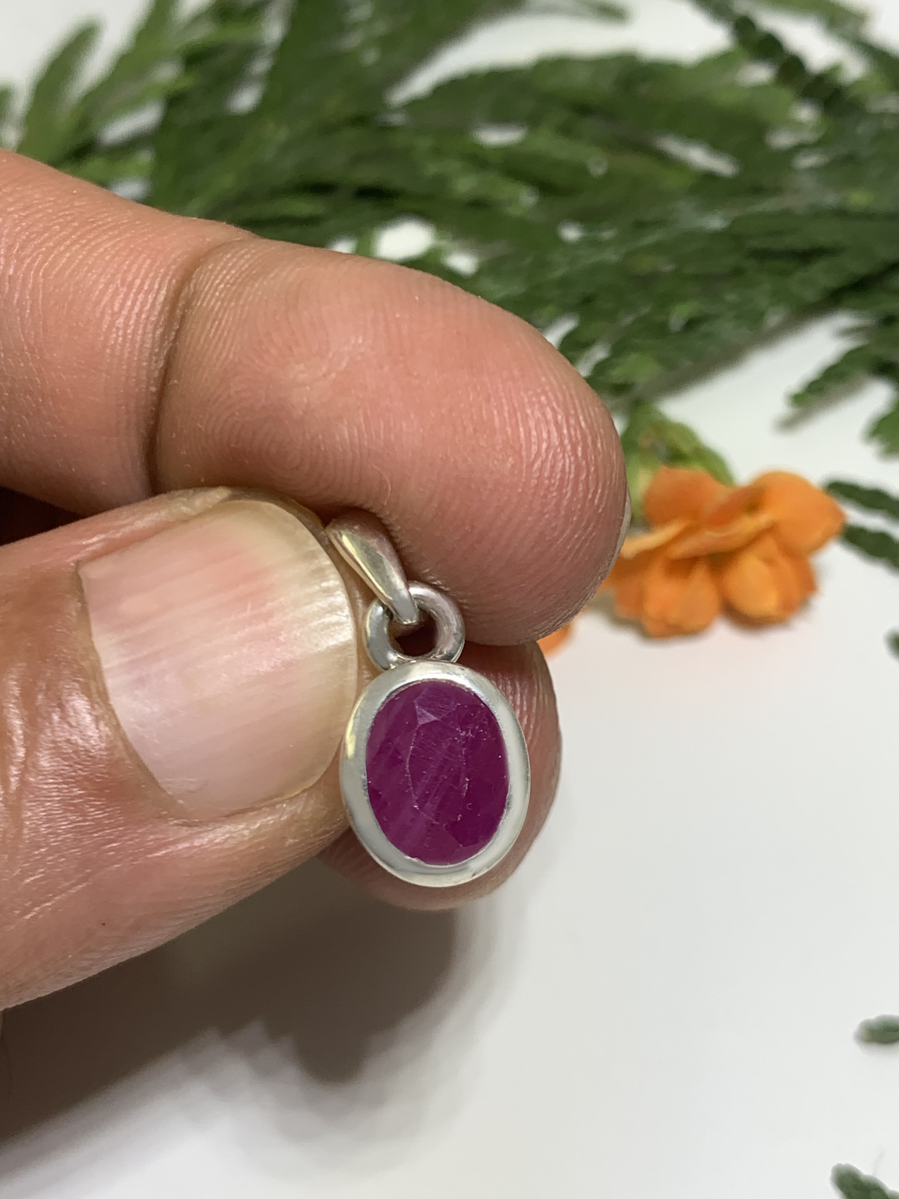 Ruby Pendant - TOP