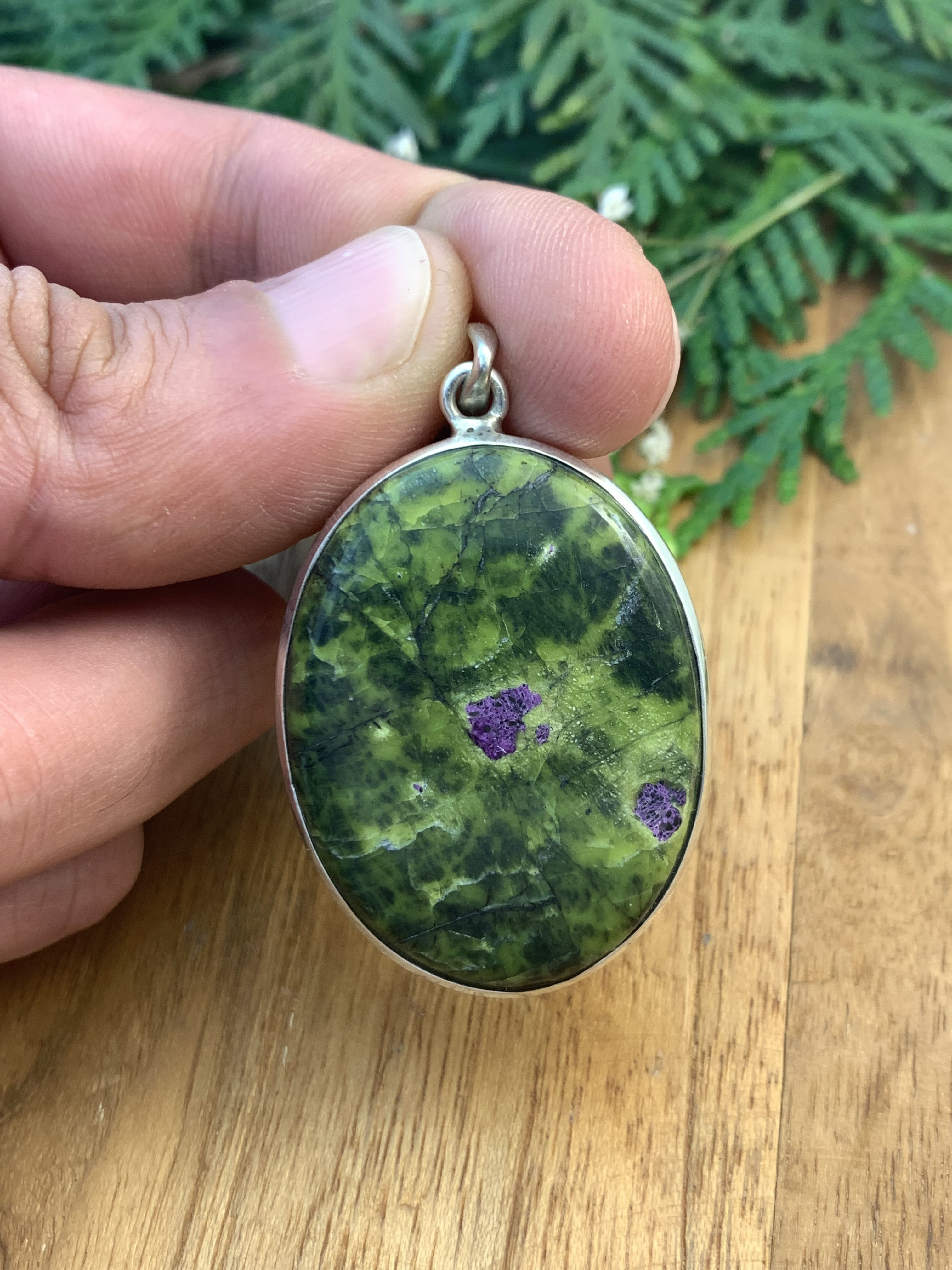 Stichtite Pendant