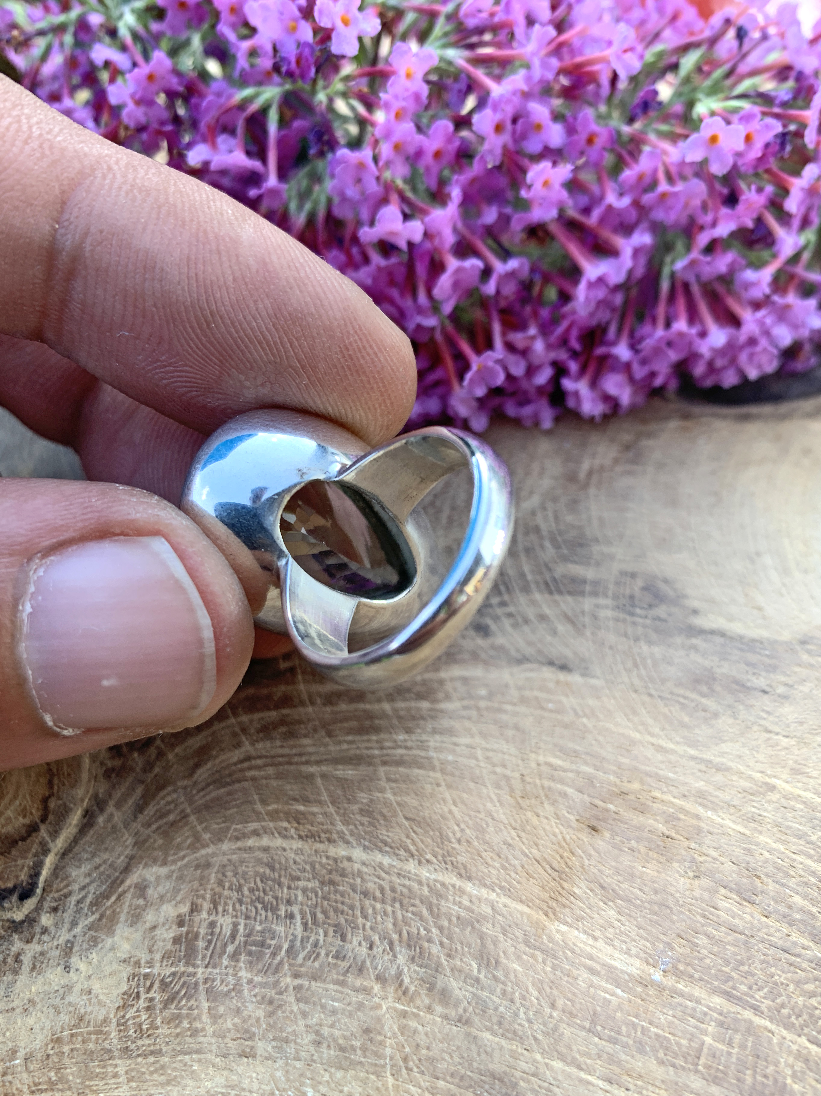 Prasiolith Ring - 52,5