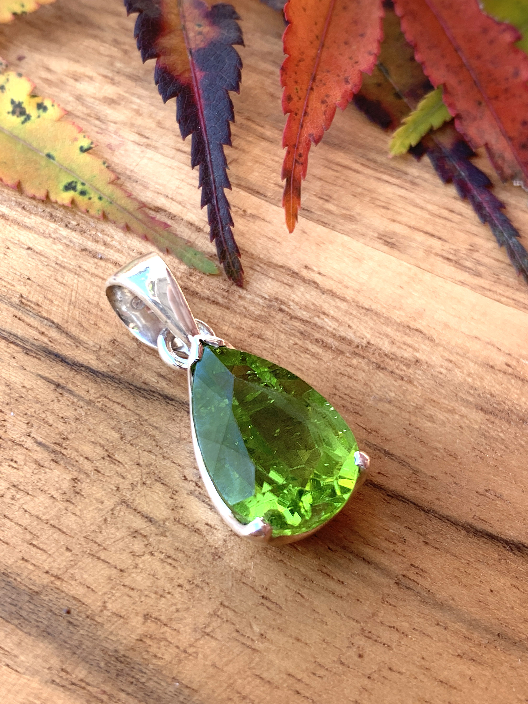 Top Peridot Pendant