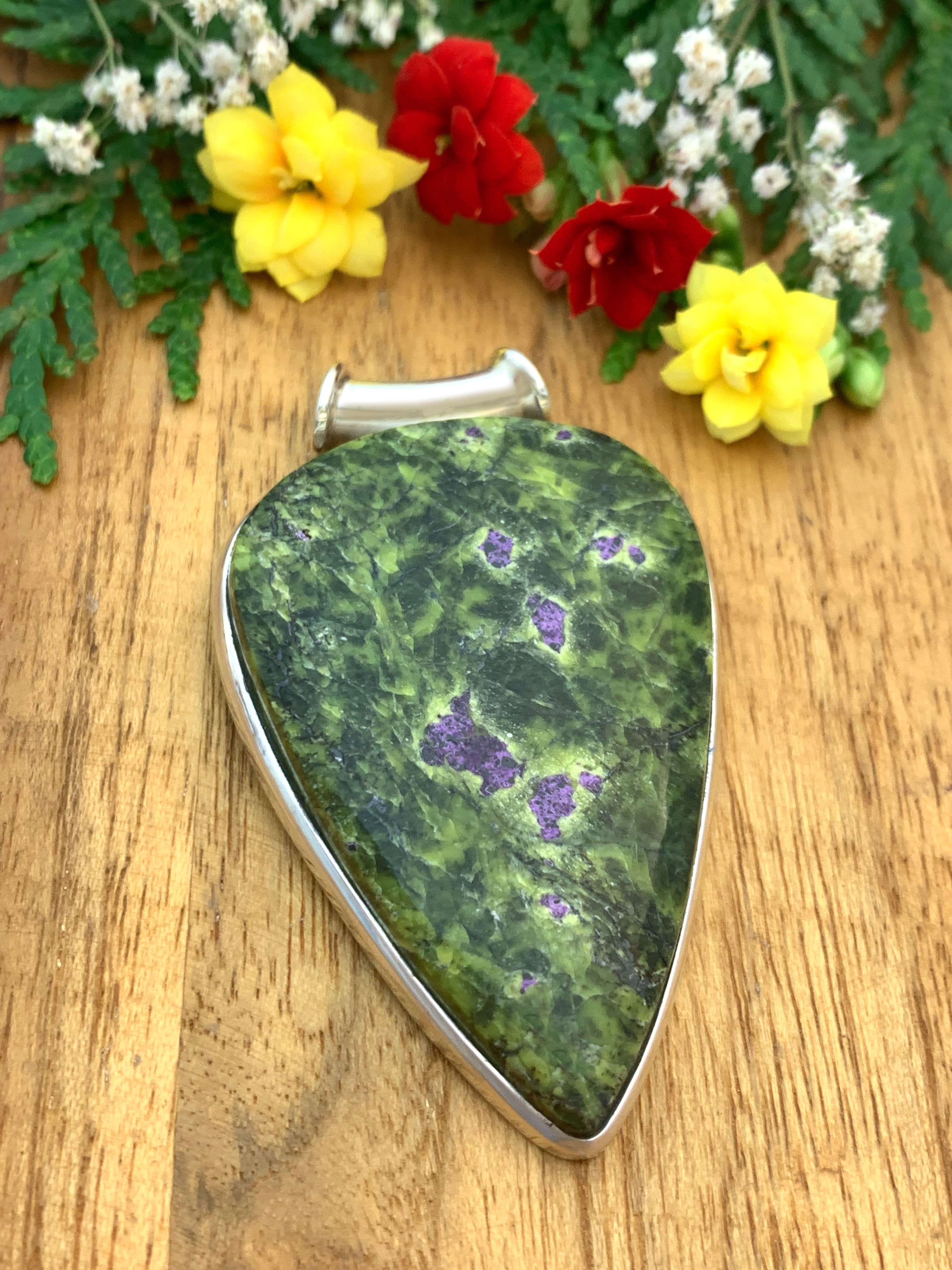 Stichtite Pendant - XL
