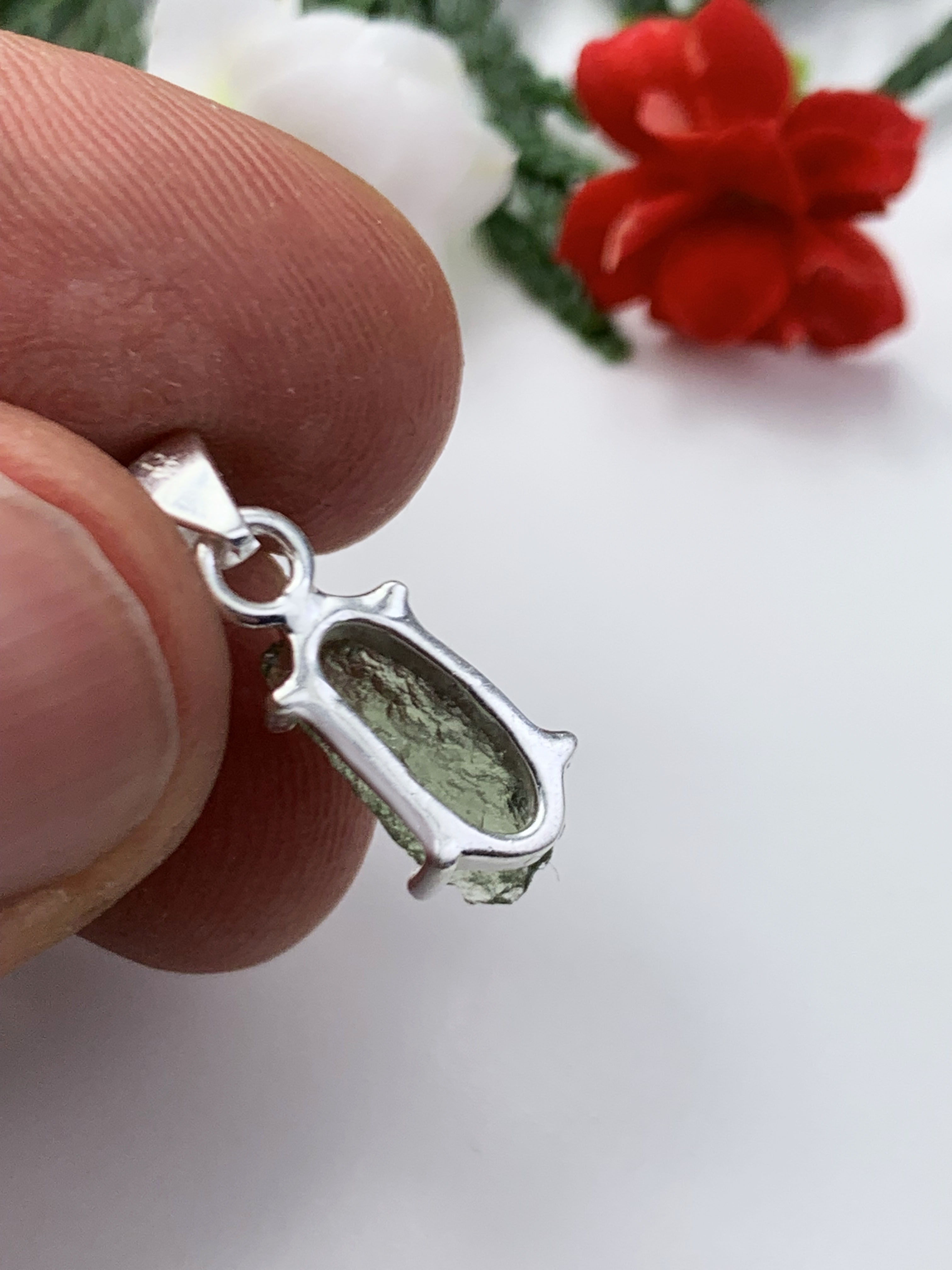 Moldavite Pendant