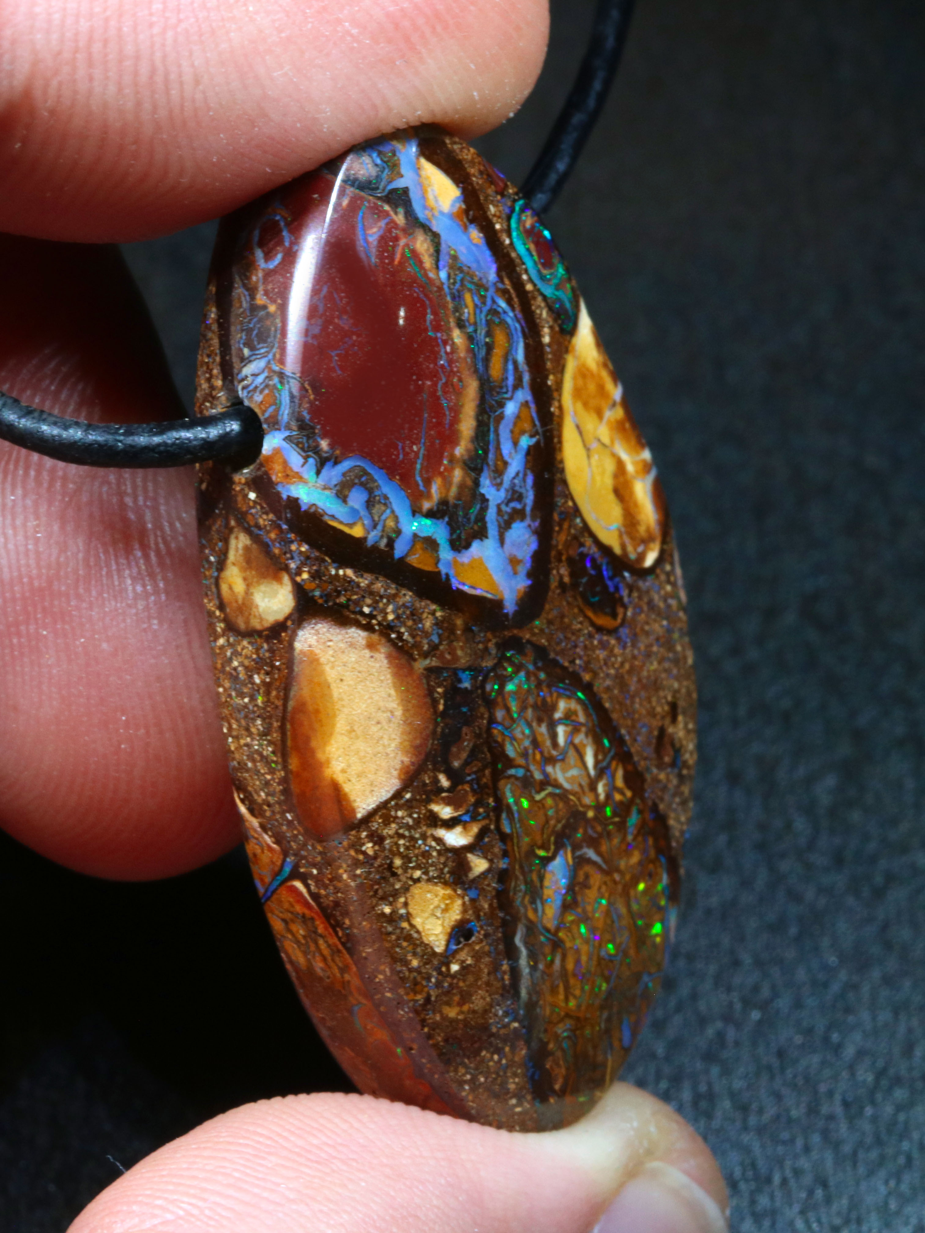 Boulder Opal Pendant