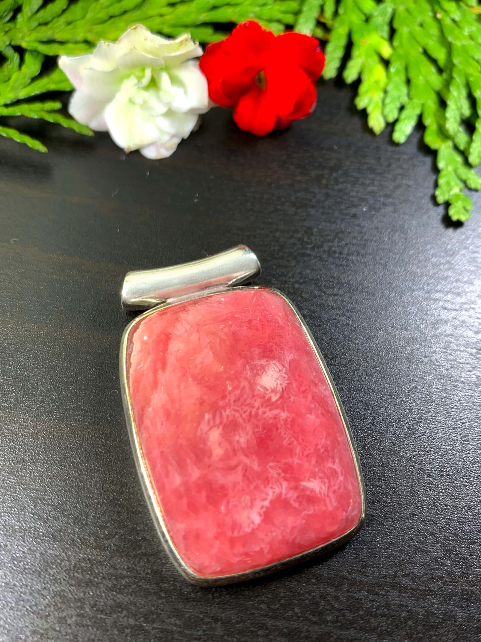 Rhodochrosite Pendant
