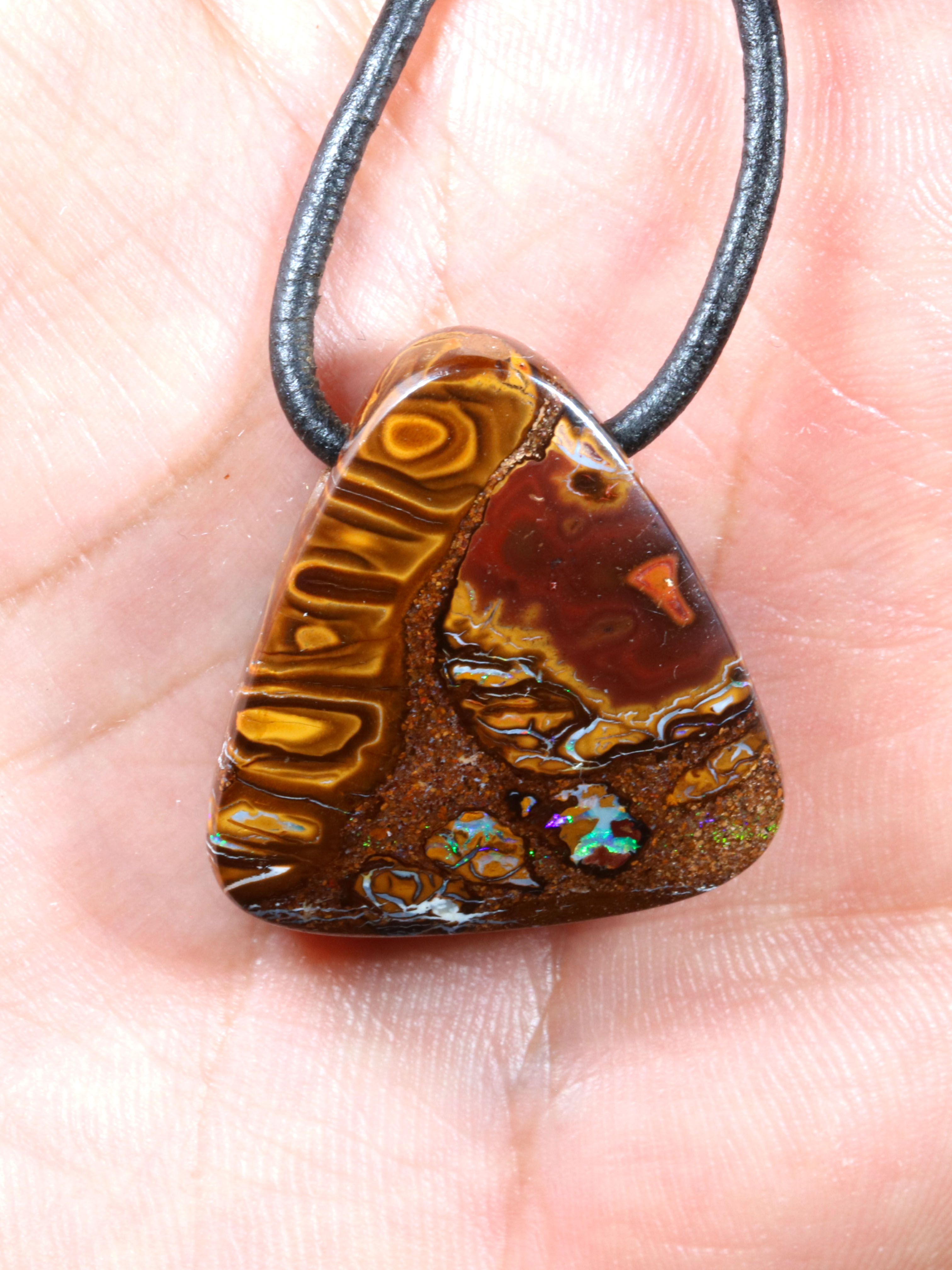 Boulder Opal Pendant