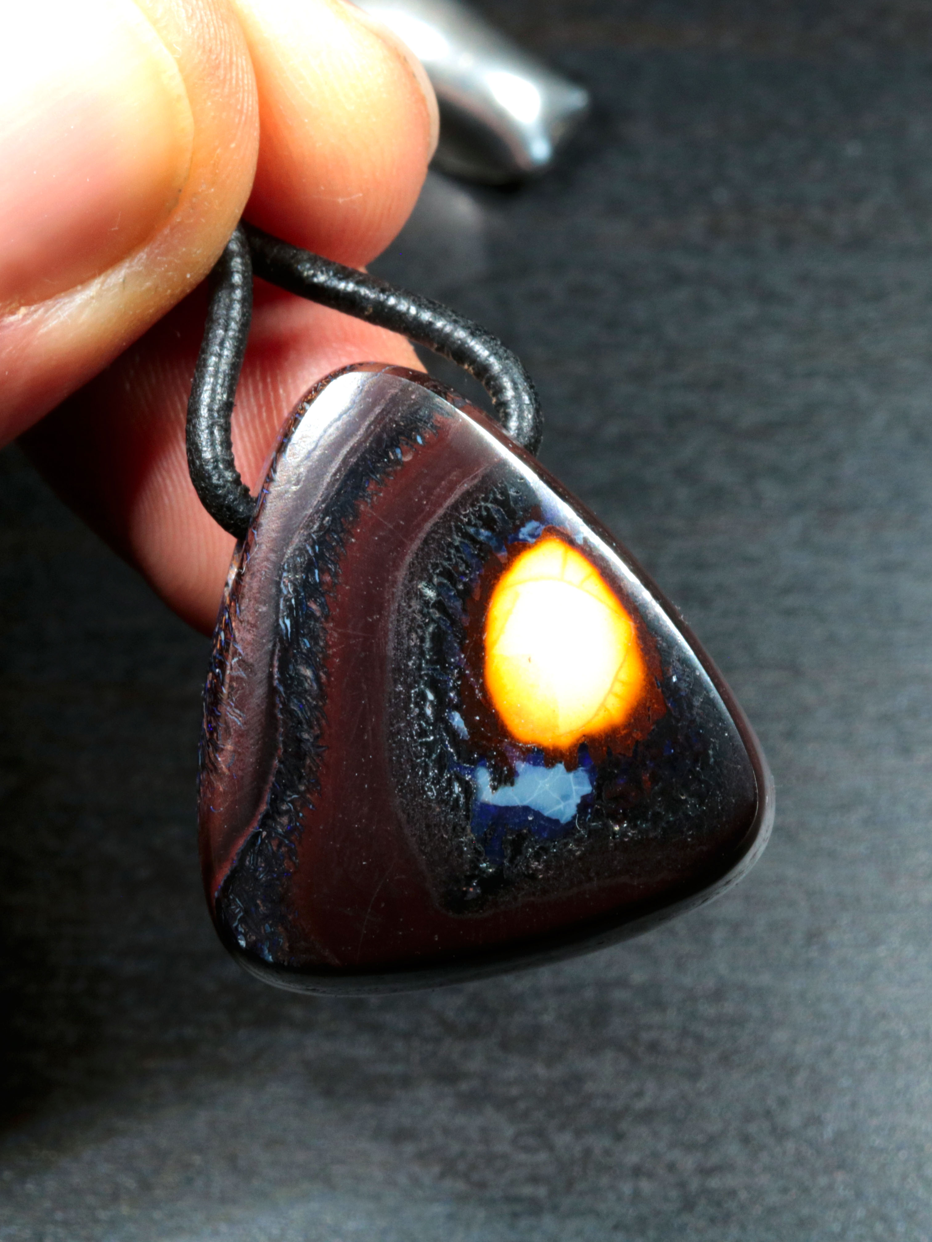 Boulder Opal Anhänger 