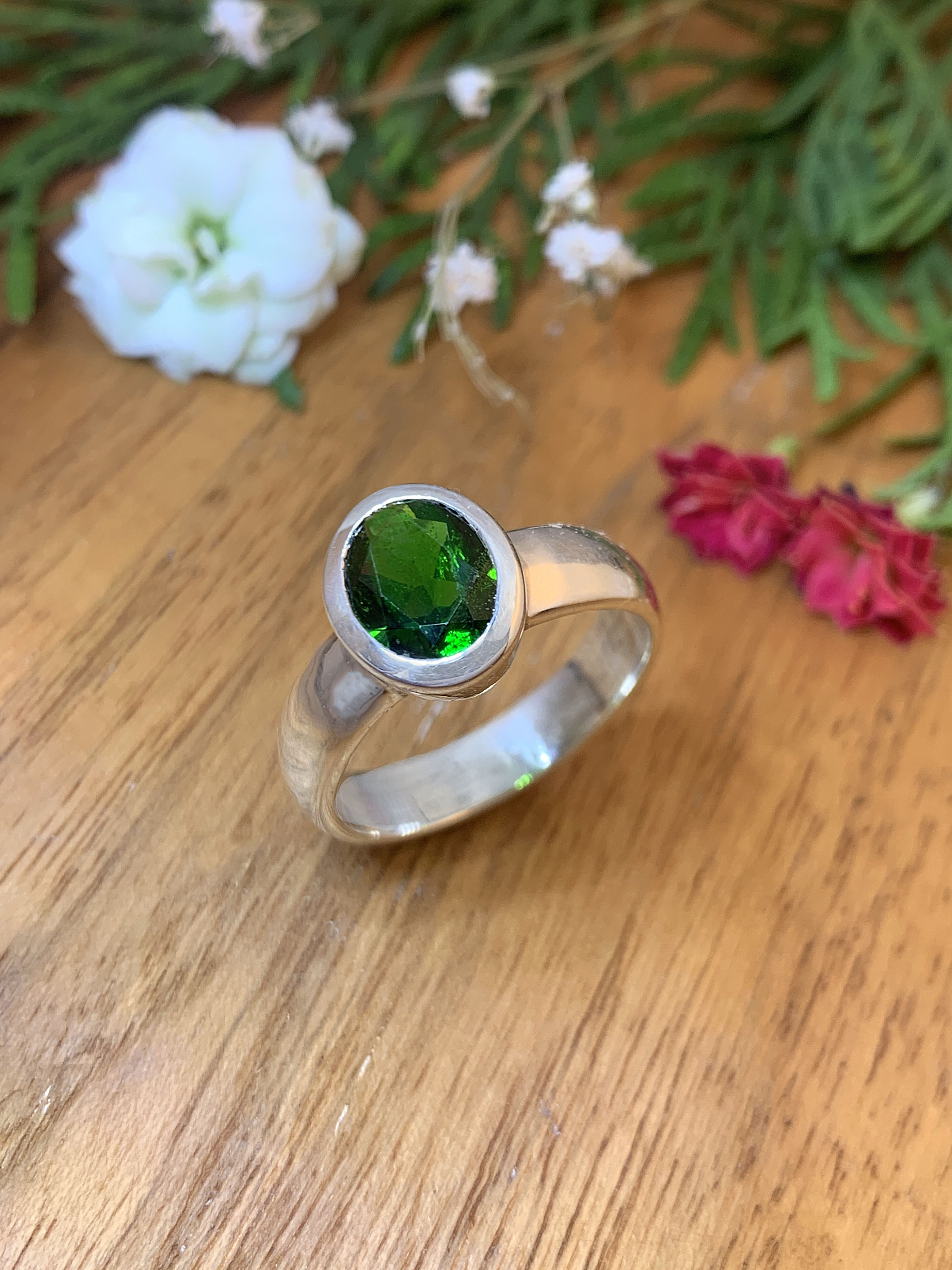chromdiopsid-ring-chrom-diopside-ring-r01730 Chromdiopsid Ring