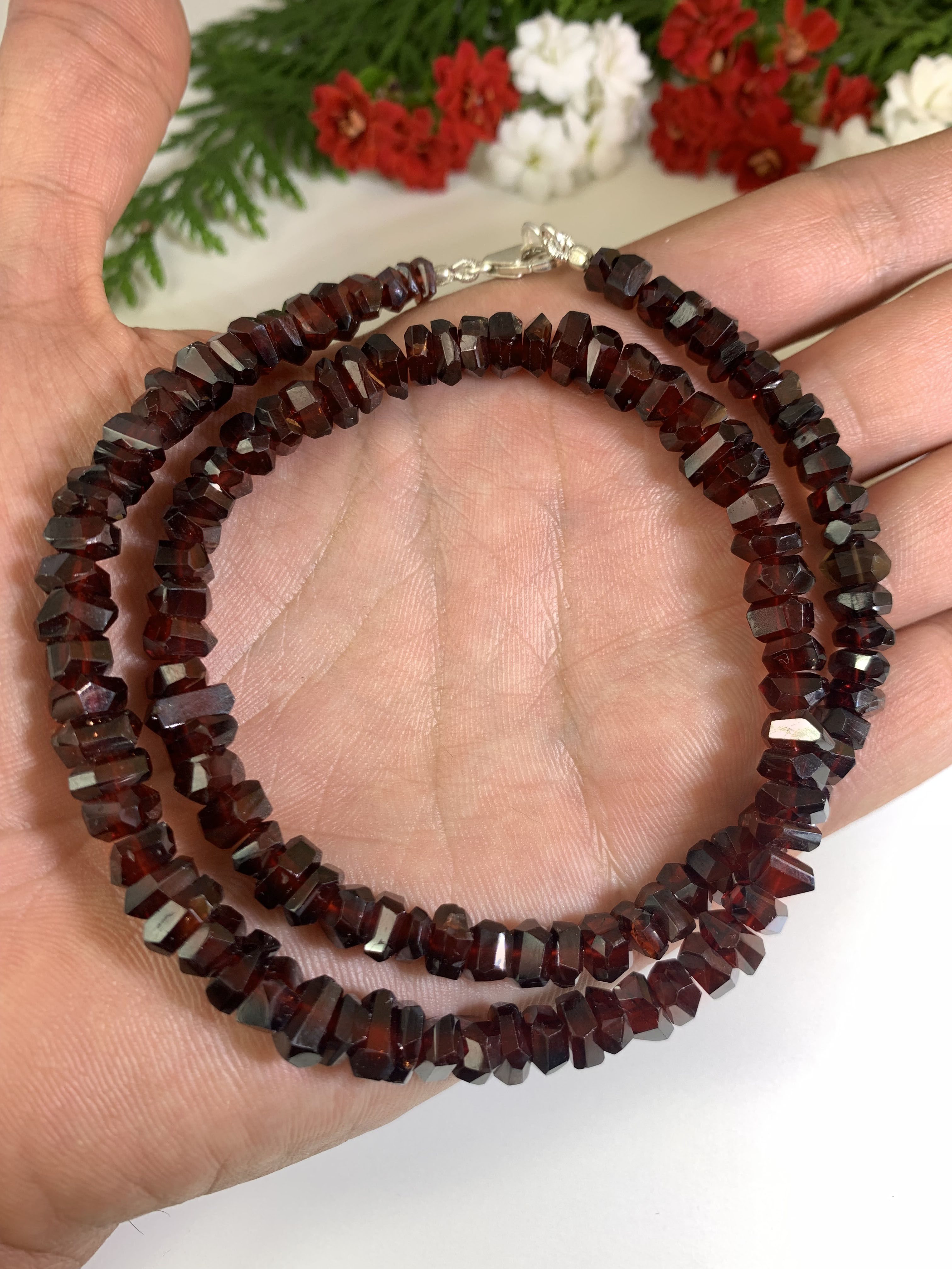 granat-kette-garnet-necklace-k00187-3 Granat Kette