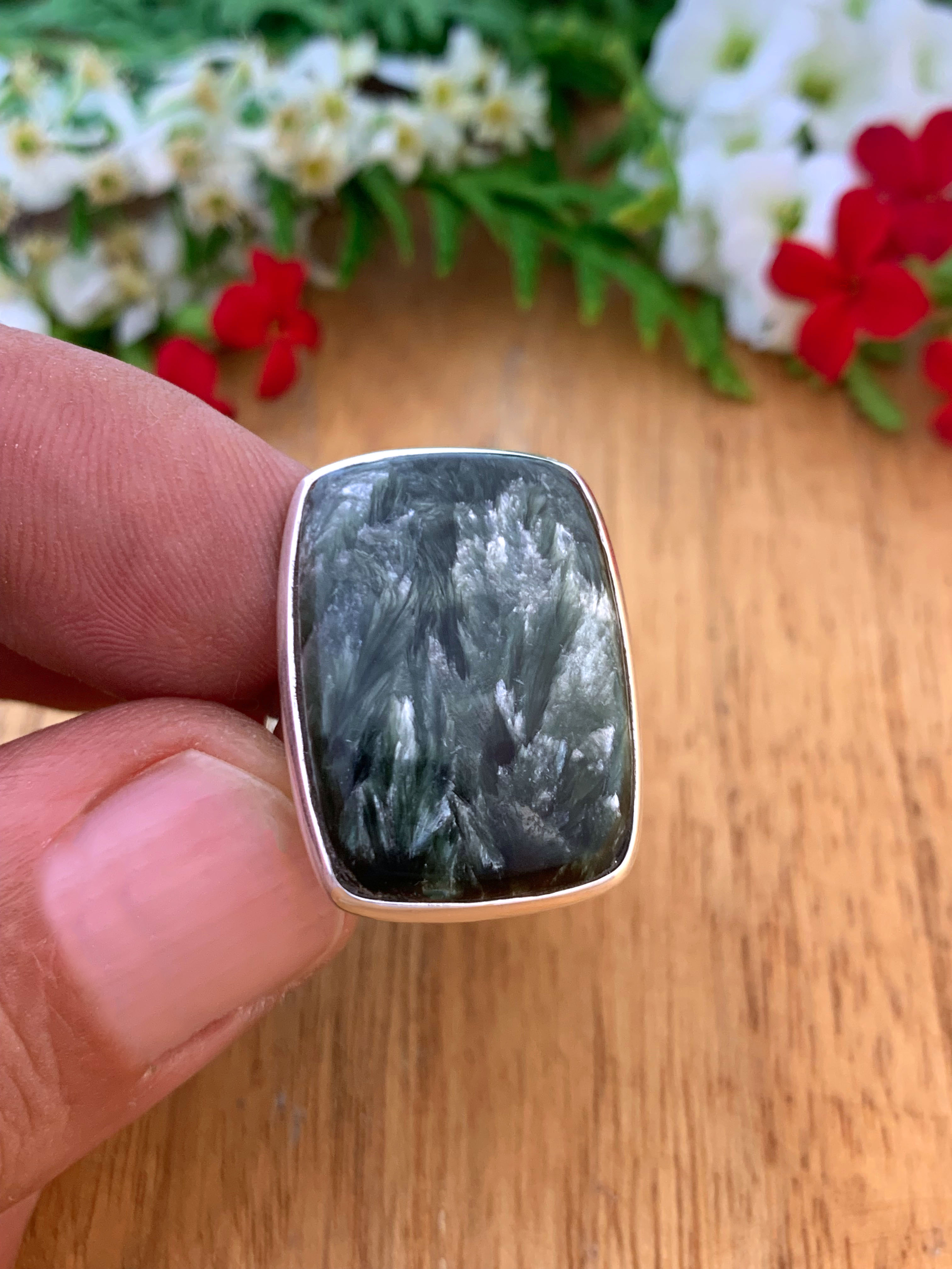 Seraphinite Ring