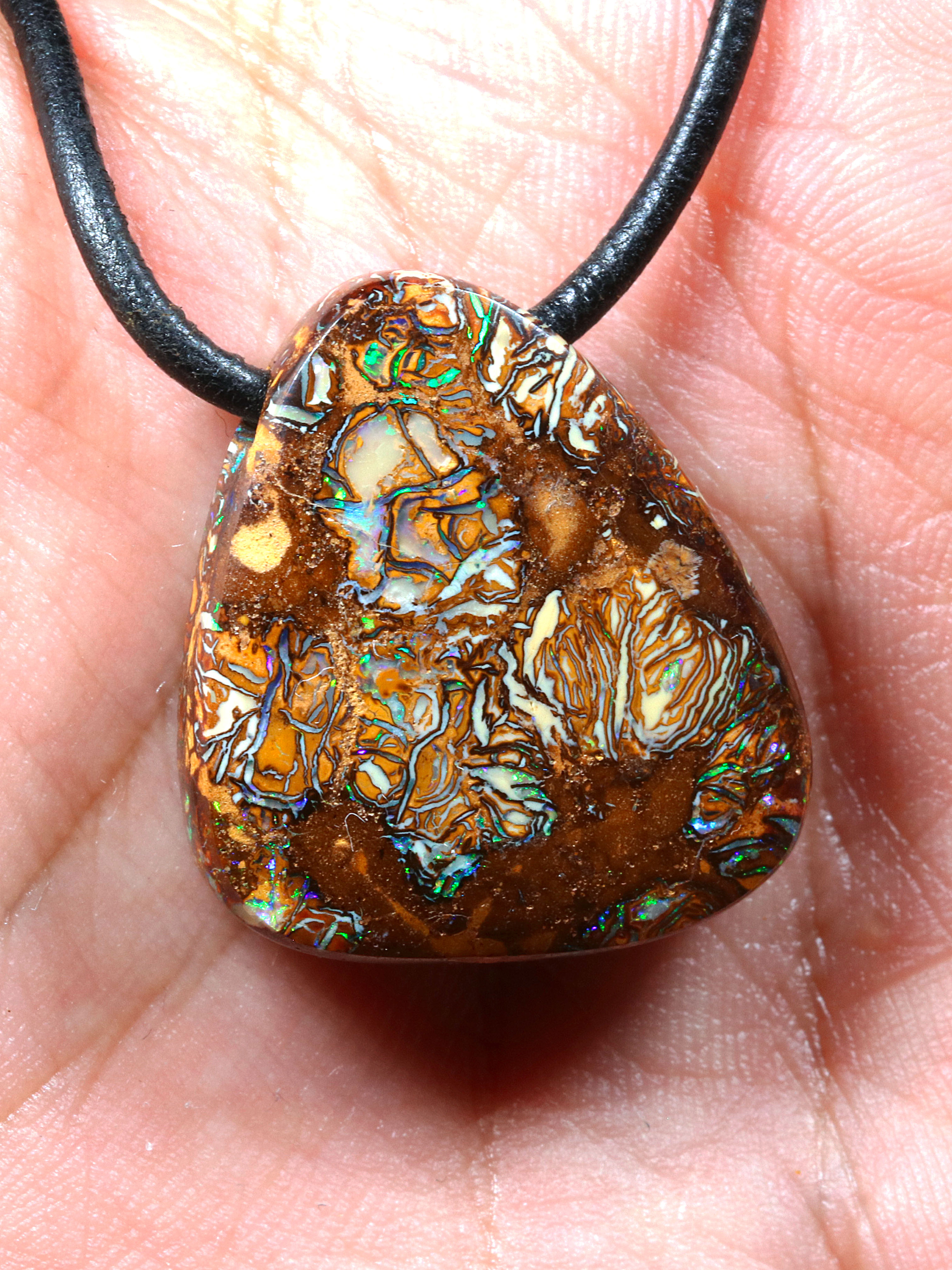 Boulder Opal Pendant