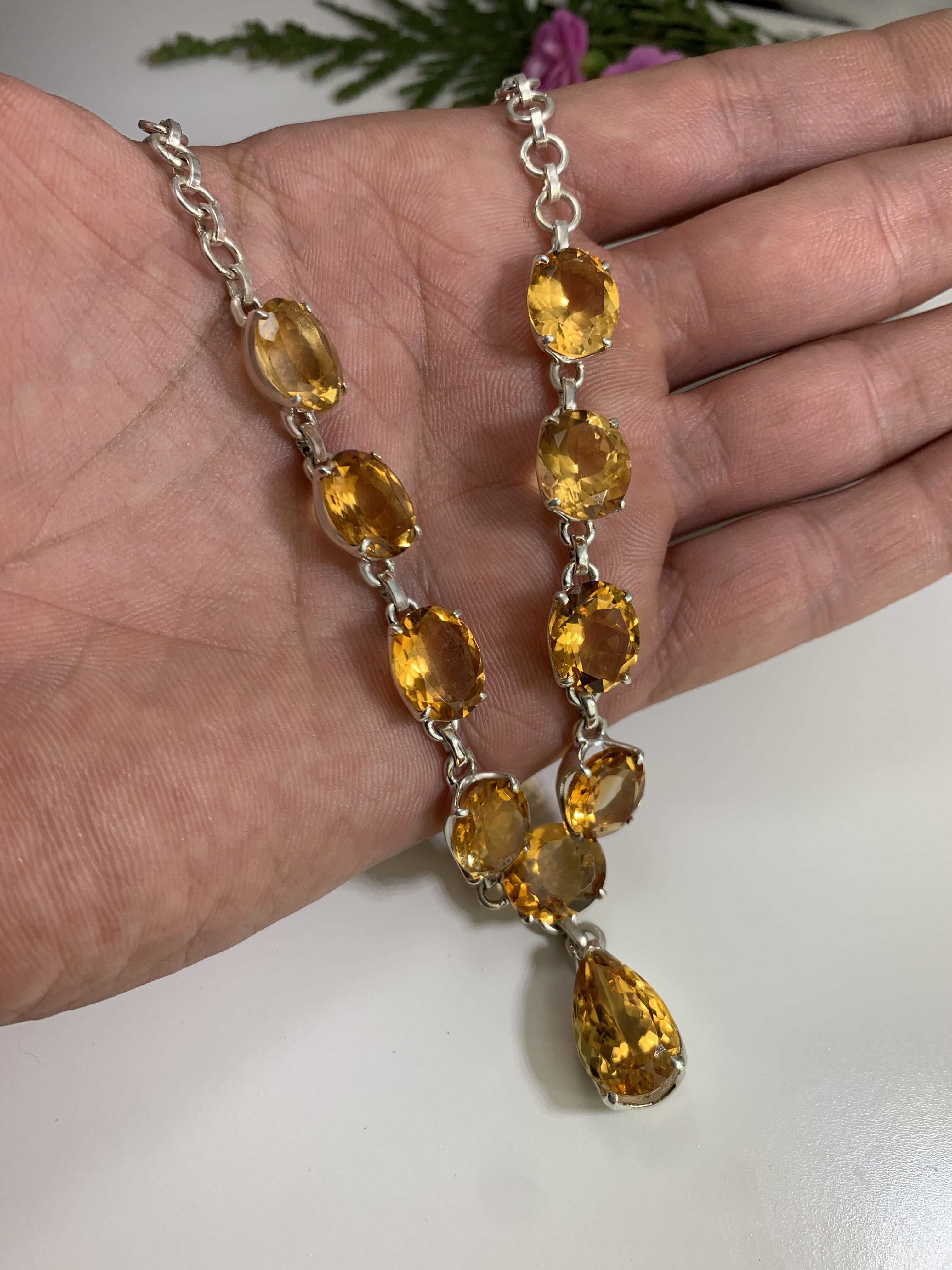 citrin-collier-citrine-necklace-c00085-2 Citrin Collier - TOP