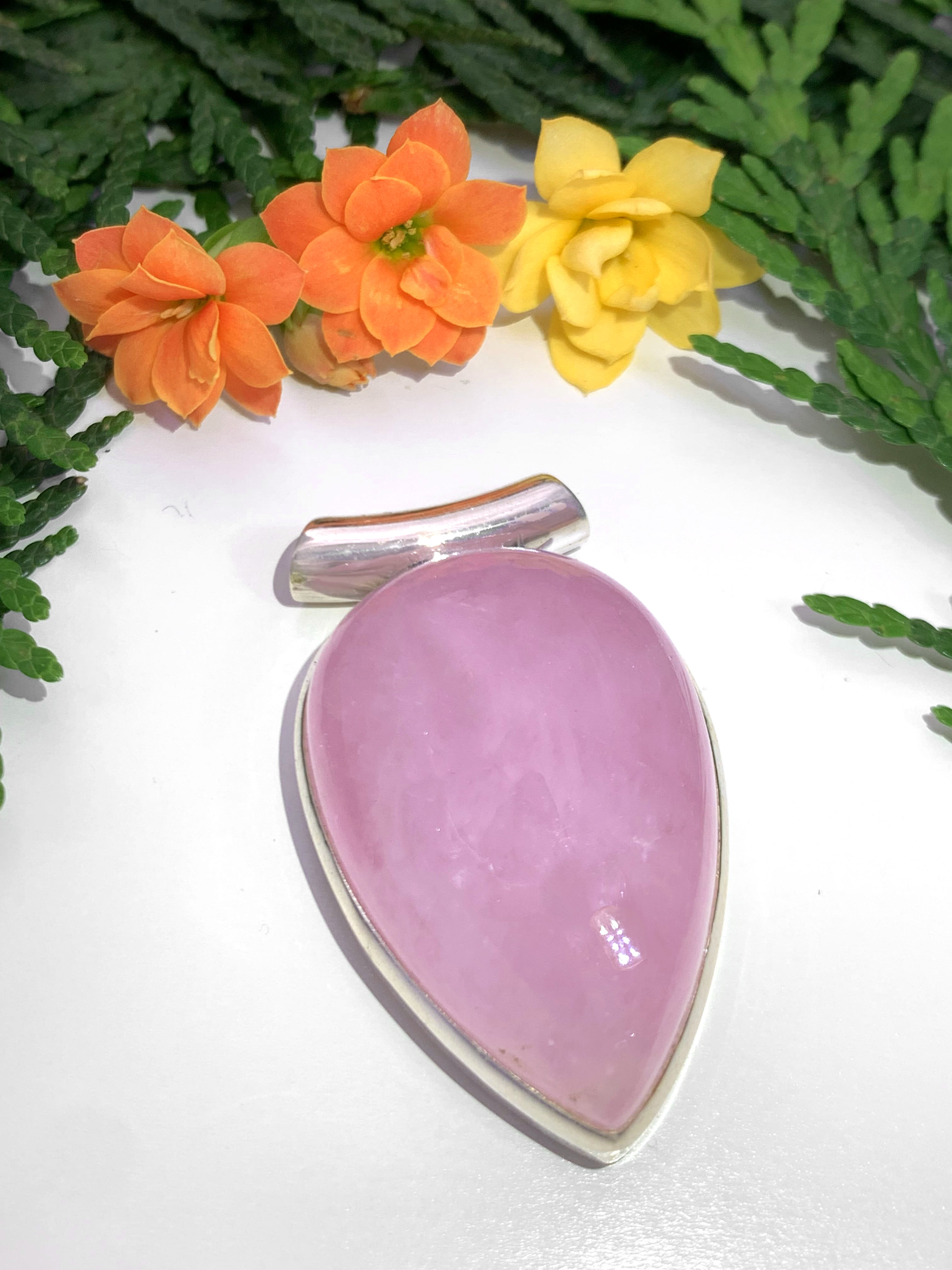Morganite Pendant - XL