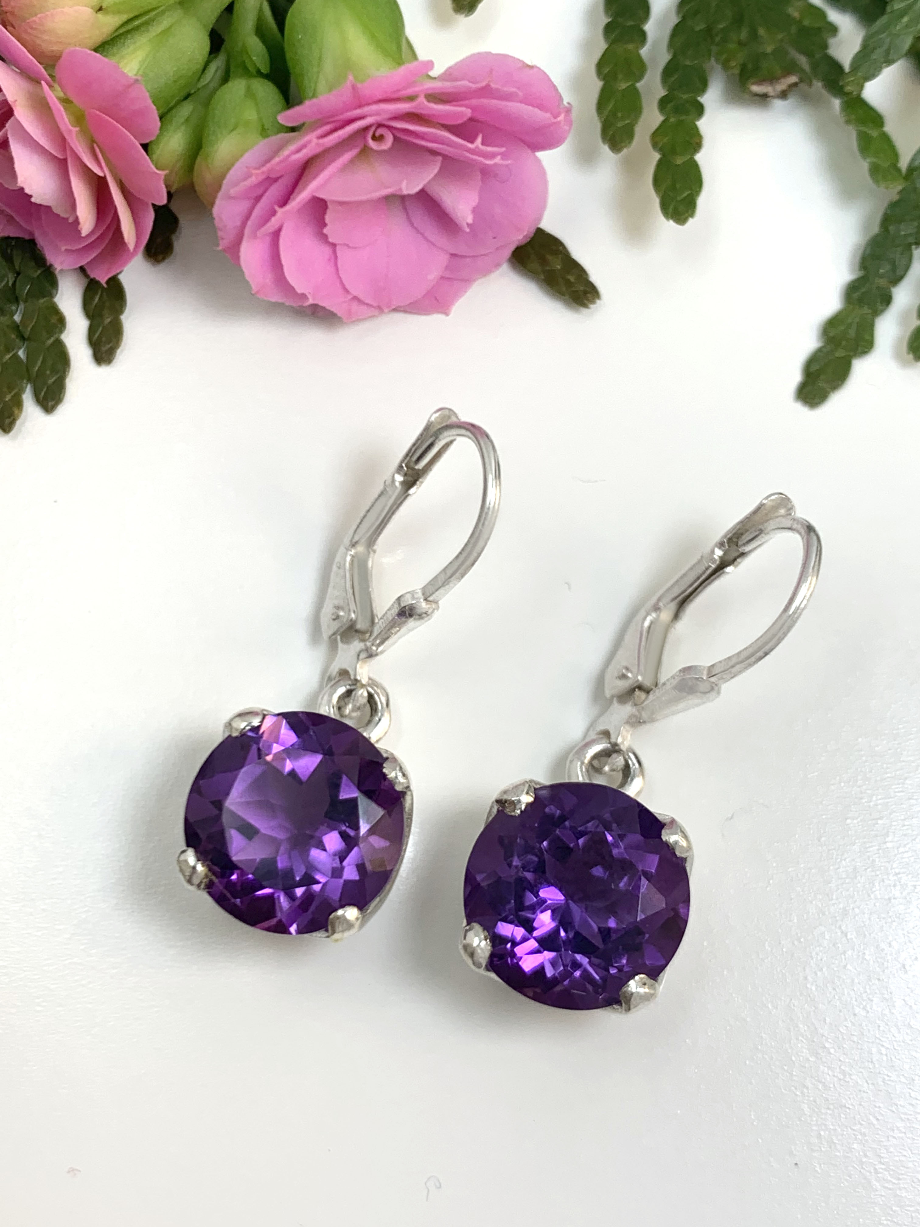 amethyst-ohrhaenger-amethyst-earrings-ohr00864 Amethyst Ohrhänger