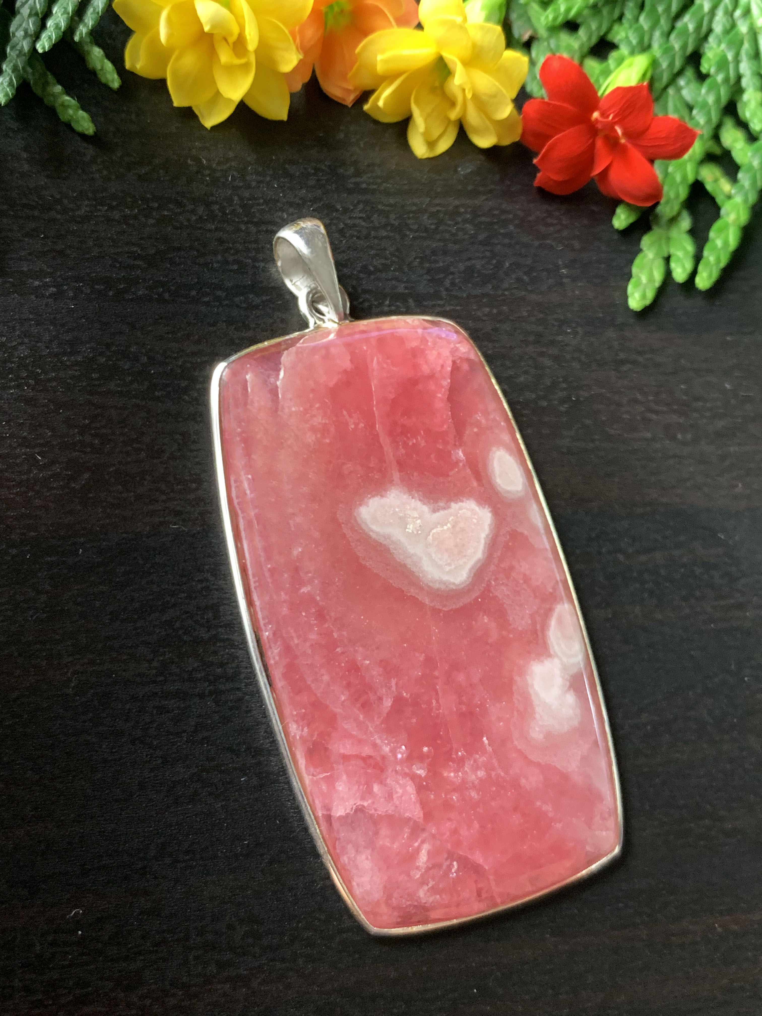 Rhodochrosite Pendant