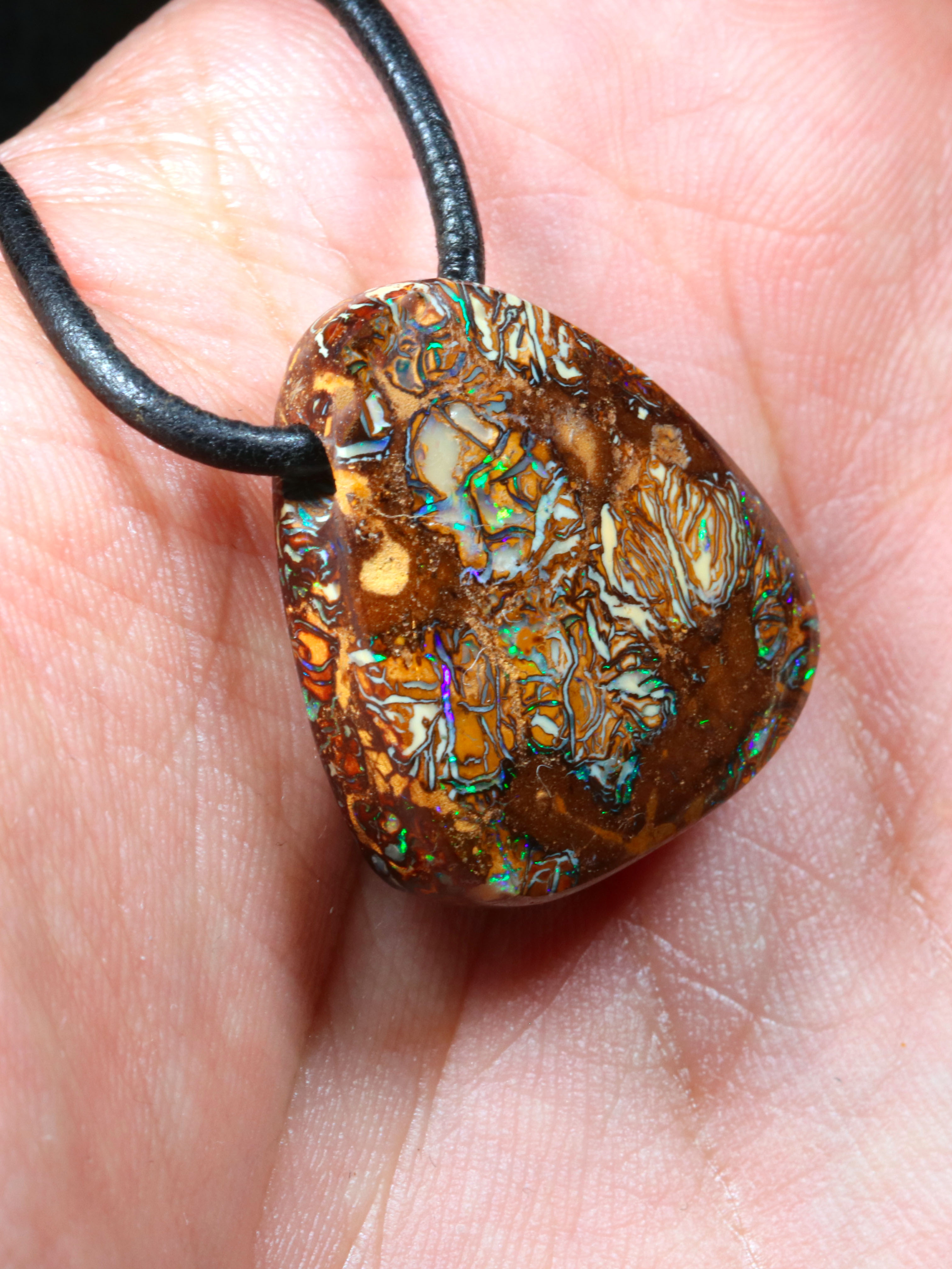 Boulder Opal Pendant