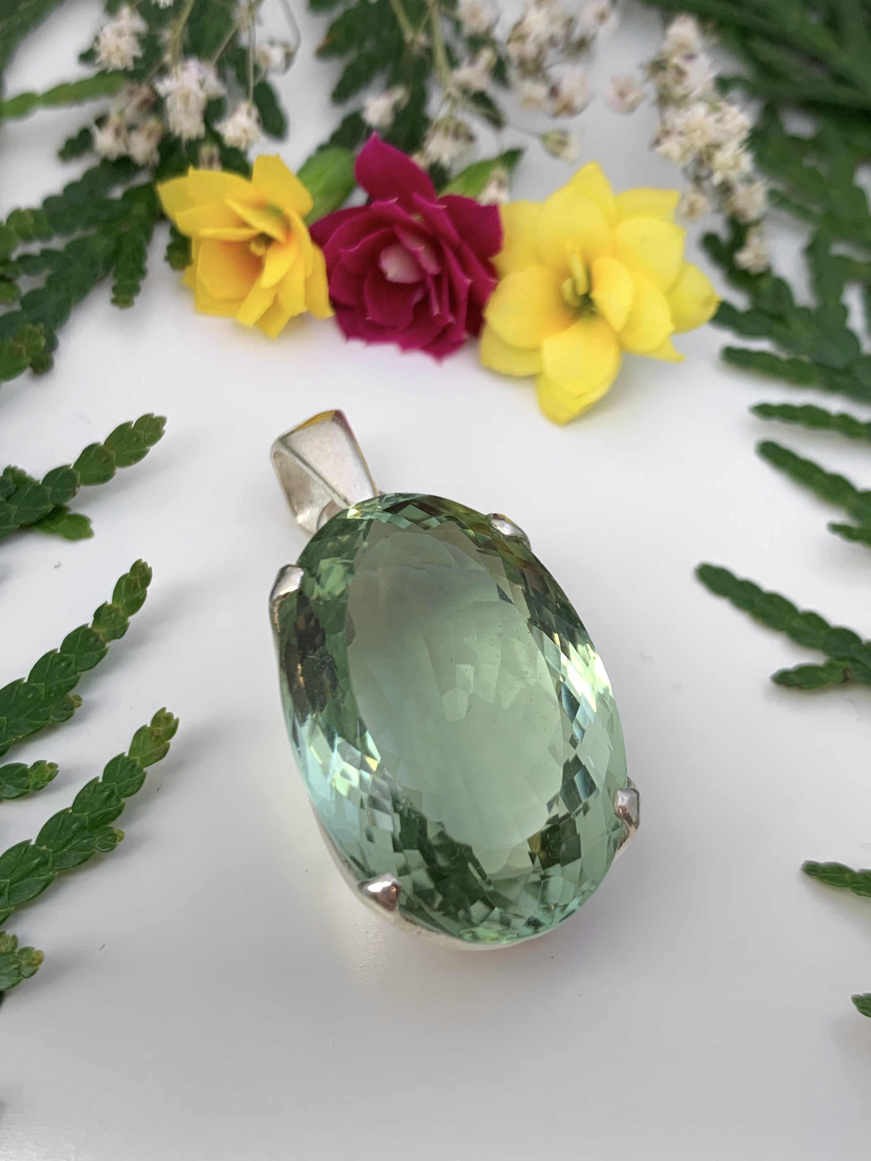 Prasiolith Anhänger