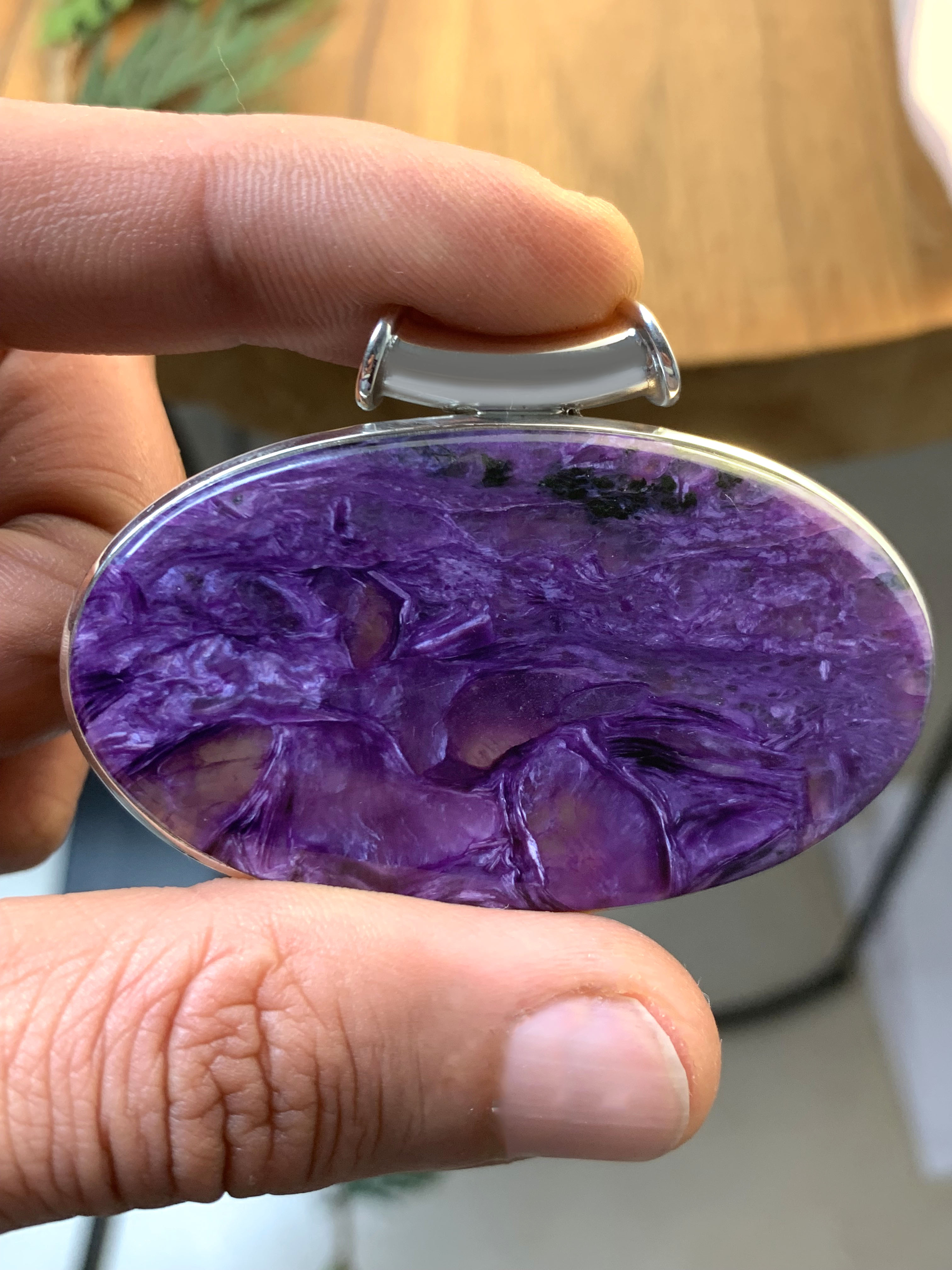 Charoite Pendant - XL