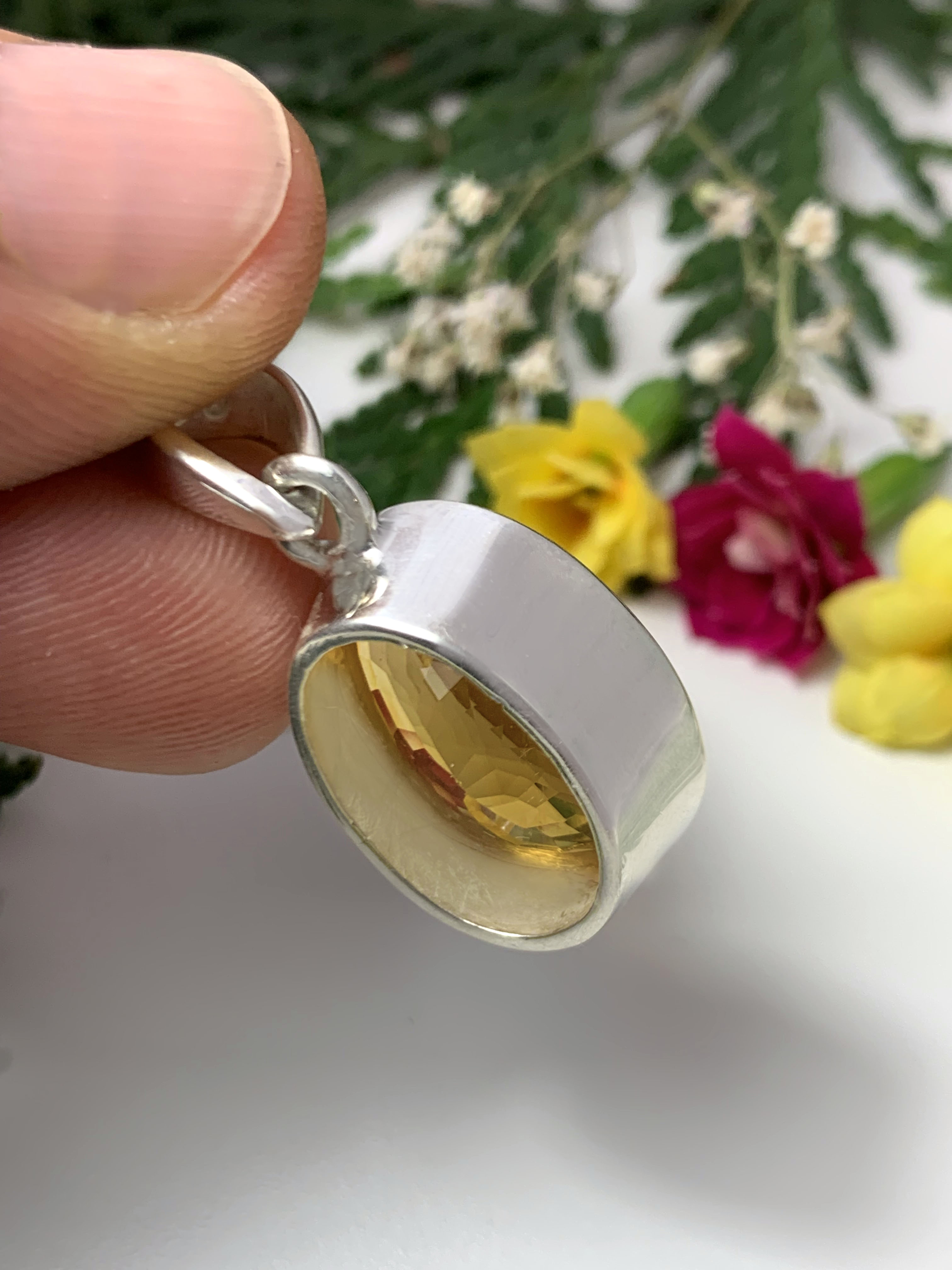 Citrine Pendant - TOP 