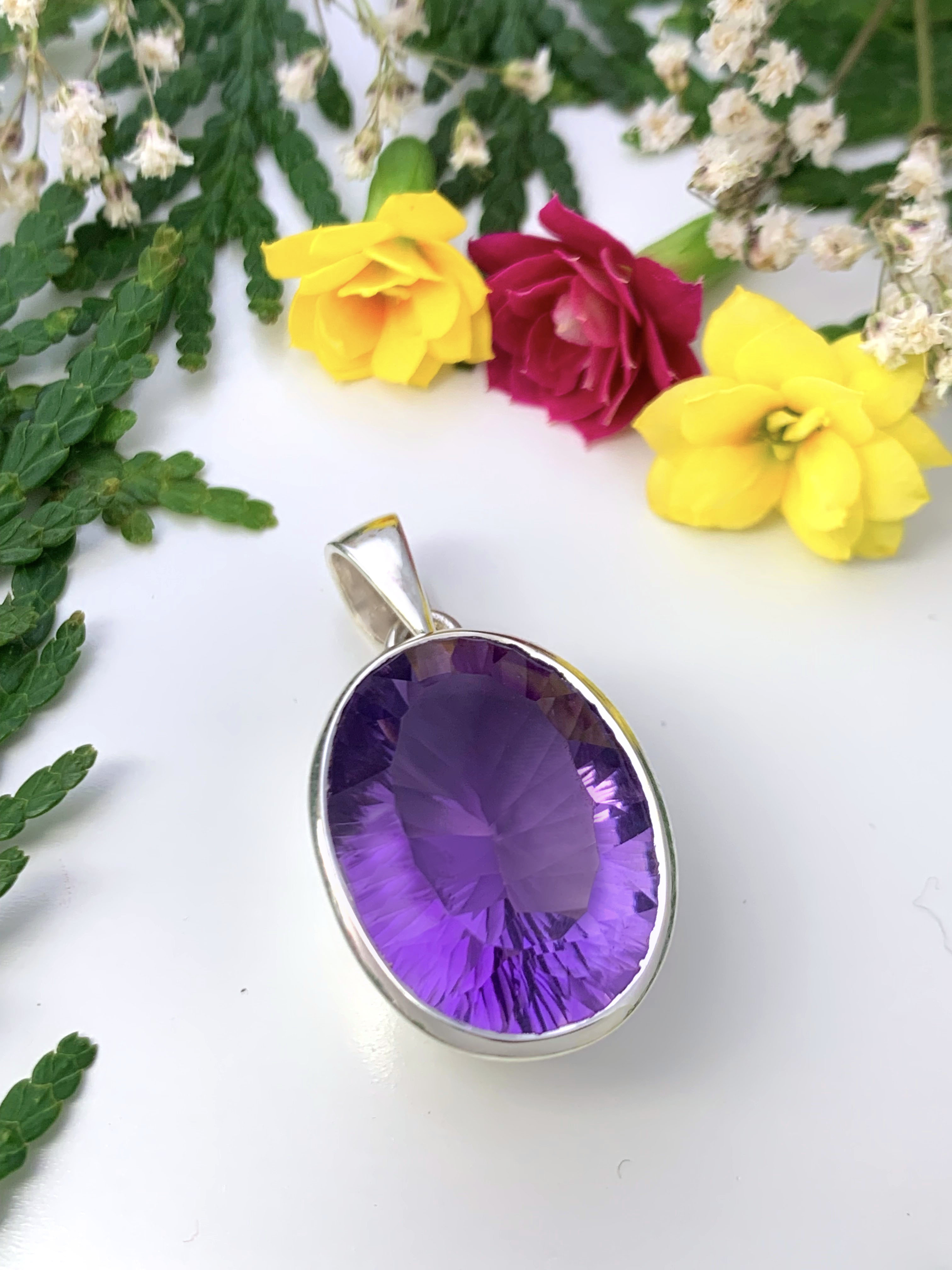 amethyst-anhaenger-amethyst-pendant-ah04410 Amethyst Pendant TOP Africa