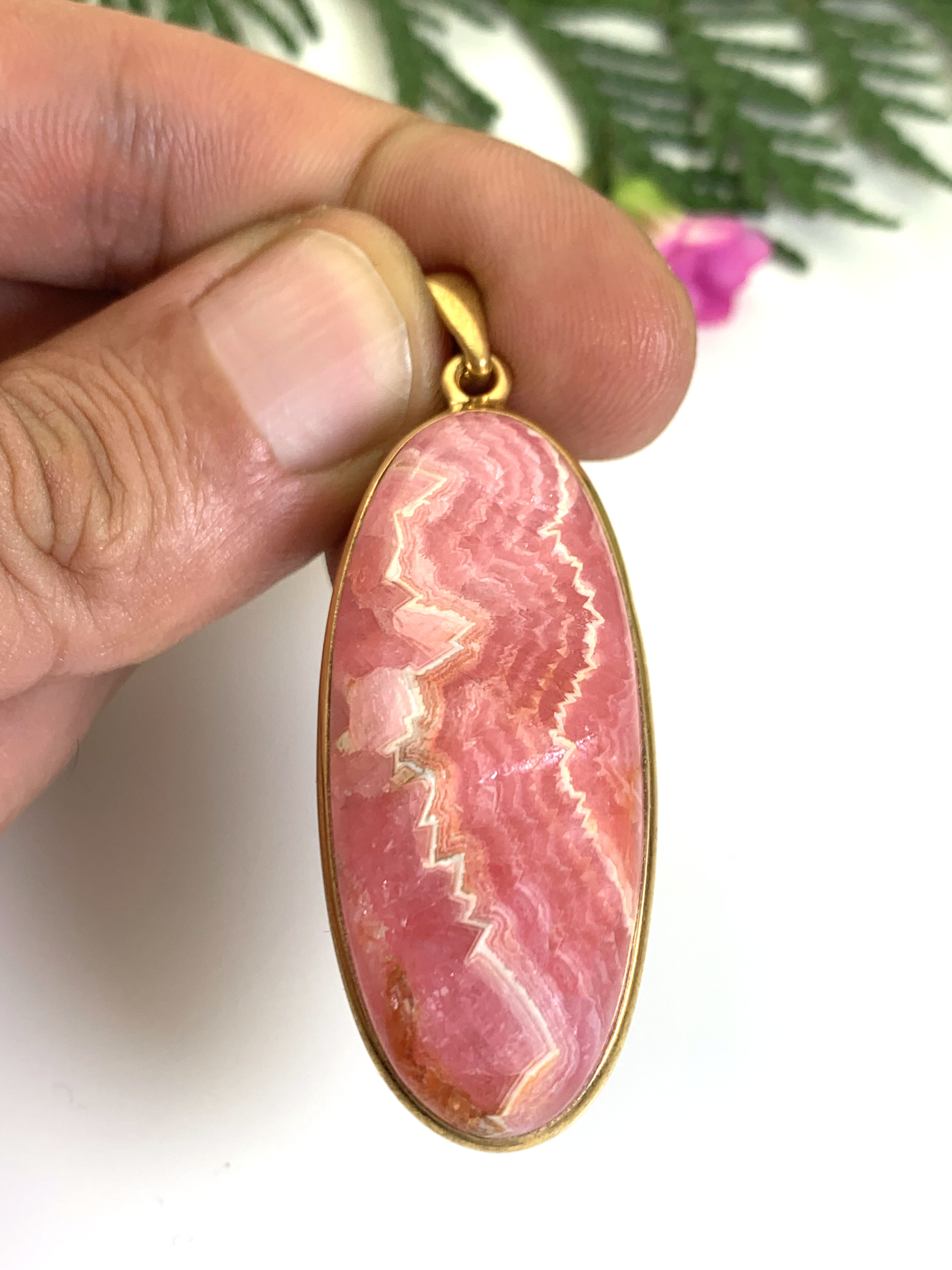 Rhodochrosit Anhänger 