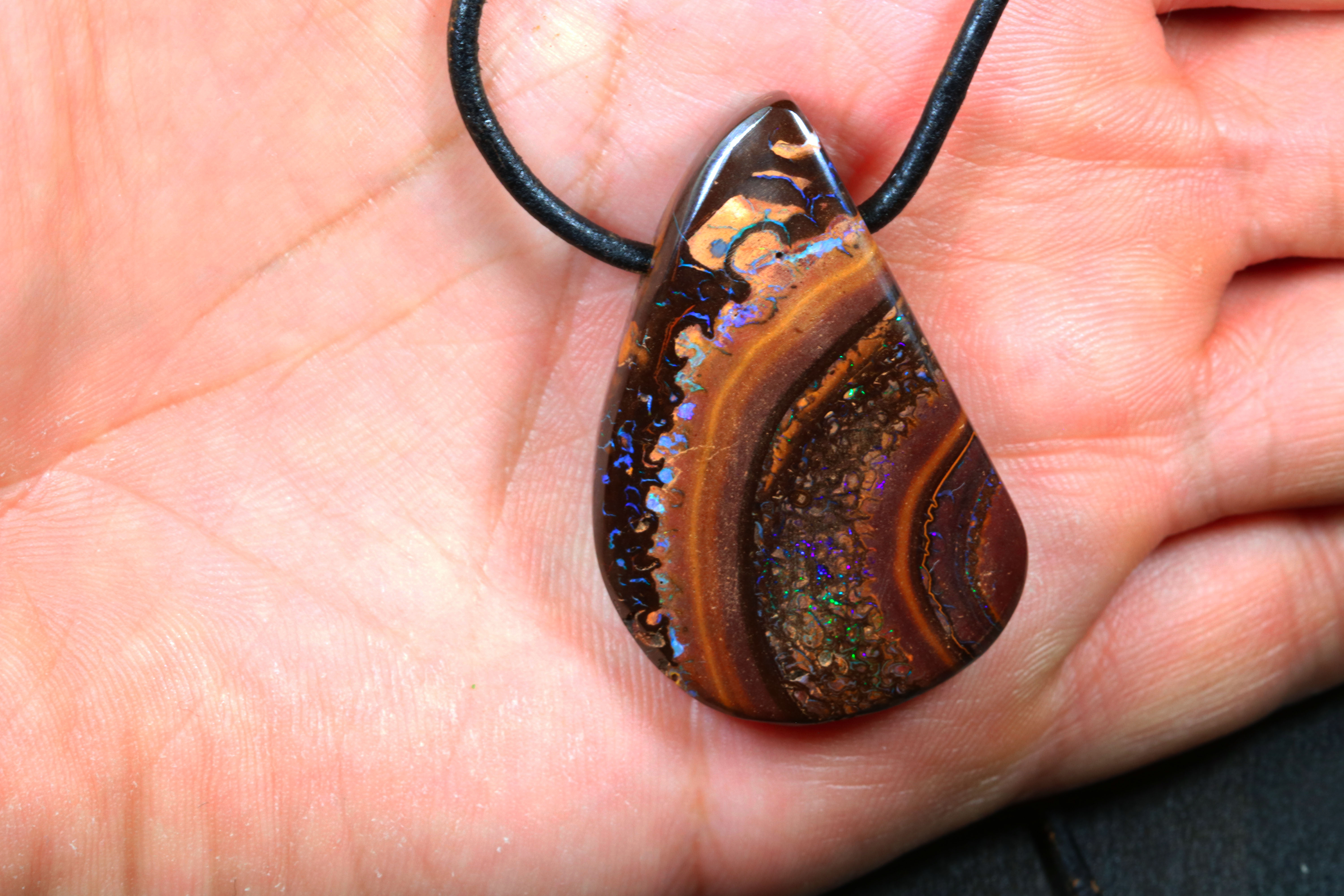 Boulder Opal Anhänger 