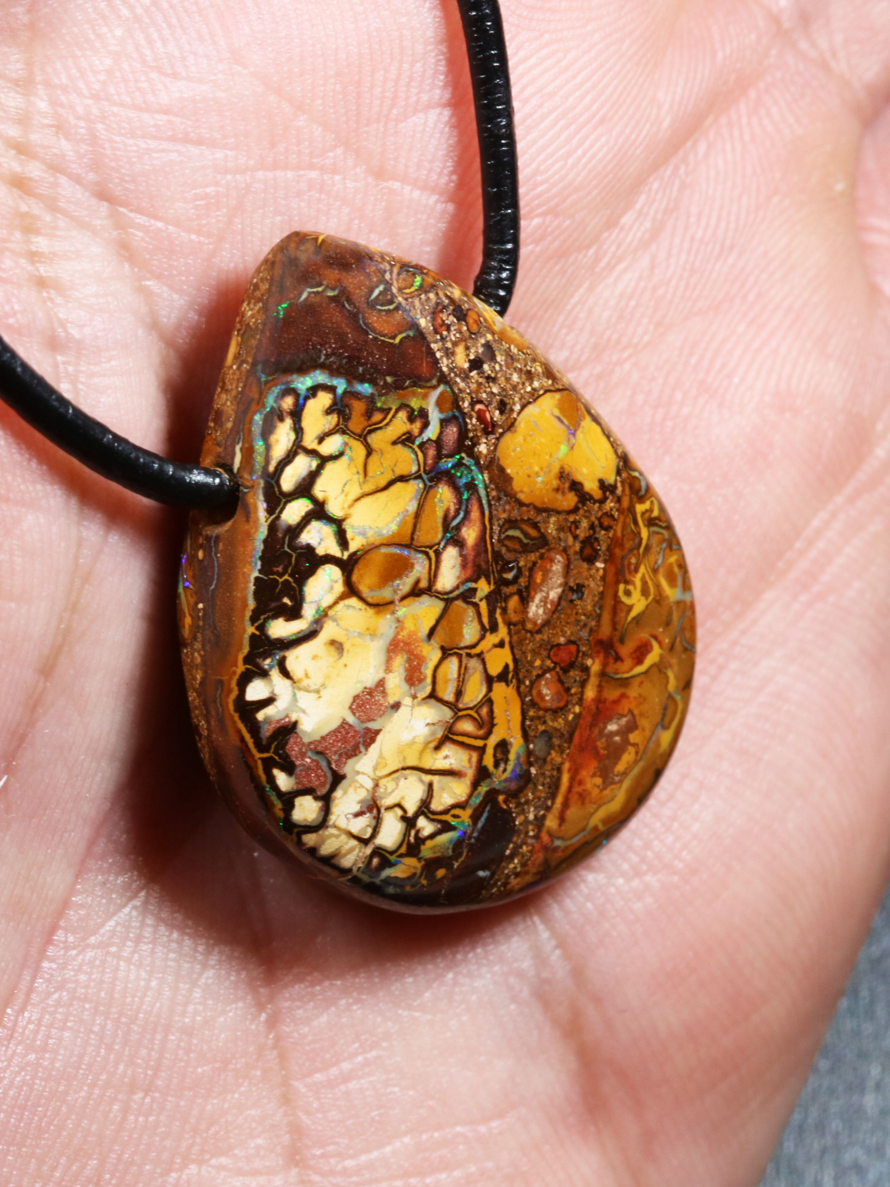Boulder Opal Pendant