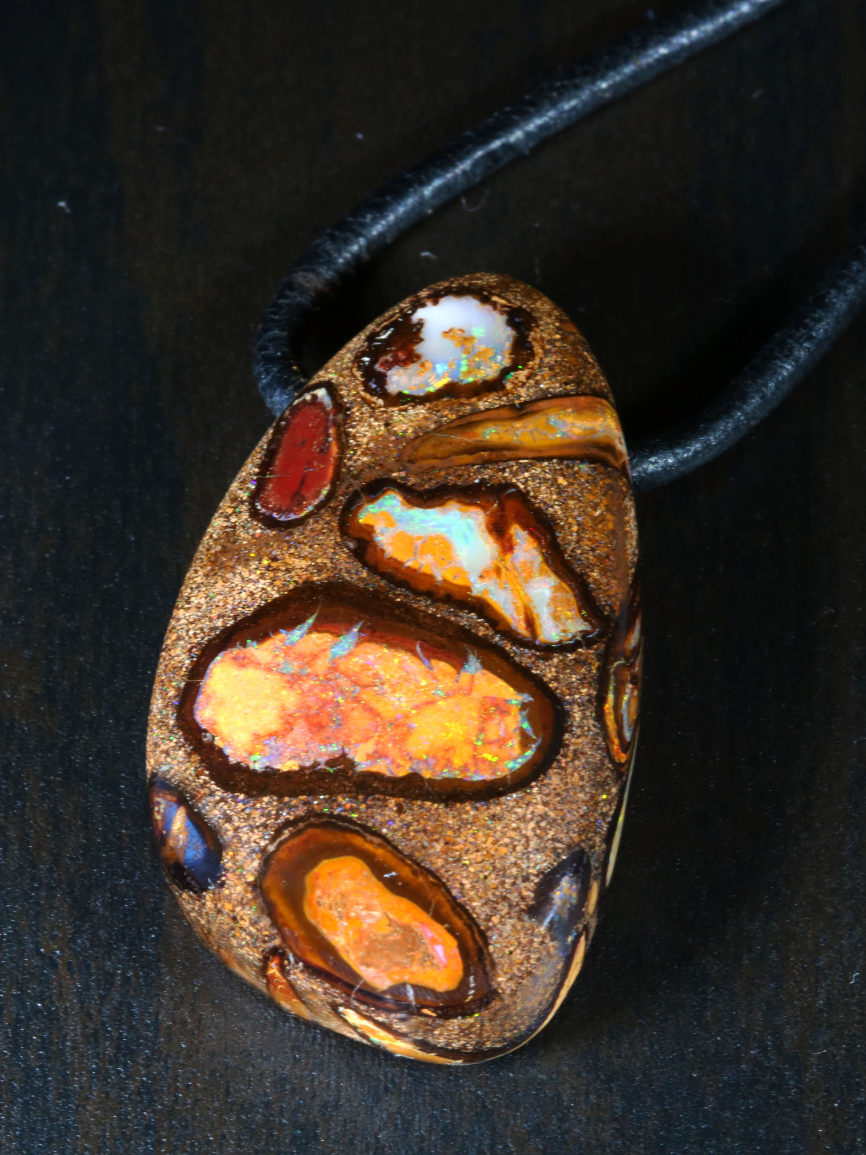 Boulder Opal Pendant