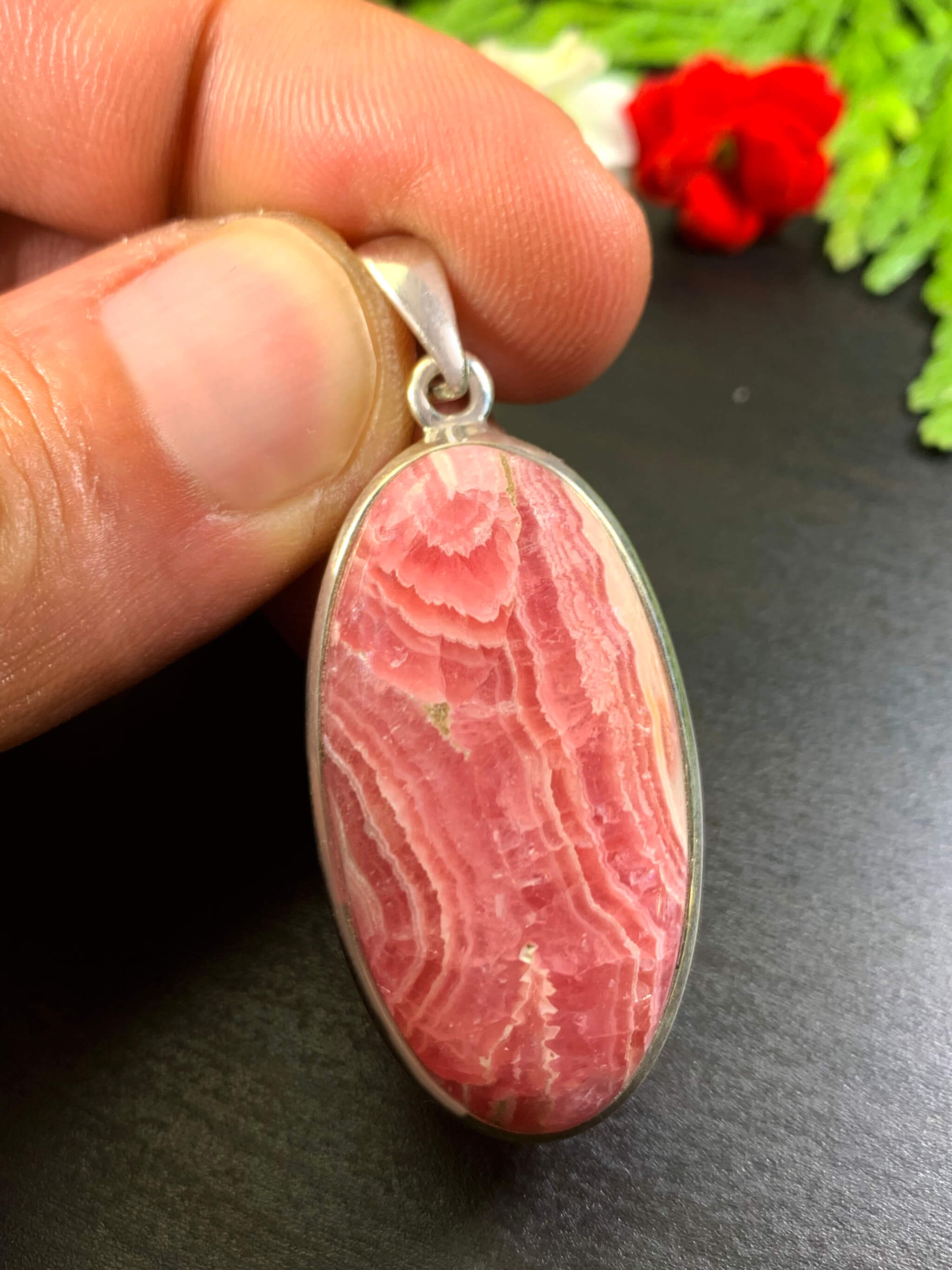 Rhodochrosit Anhänger