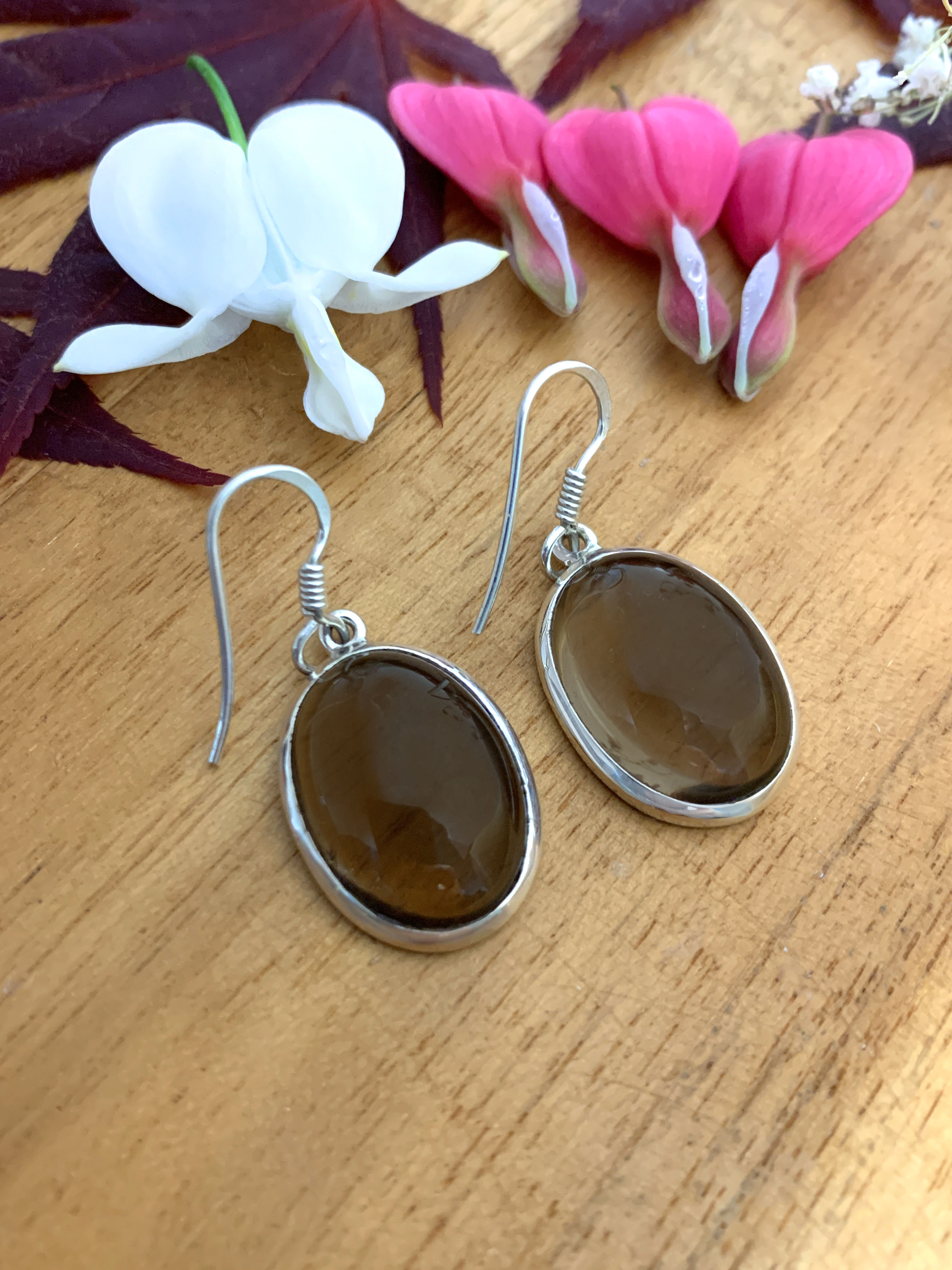 Smoky Quartz Earrings