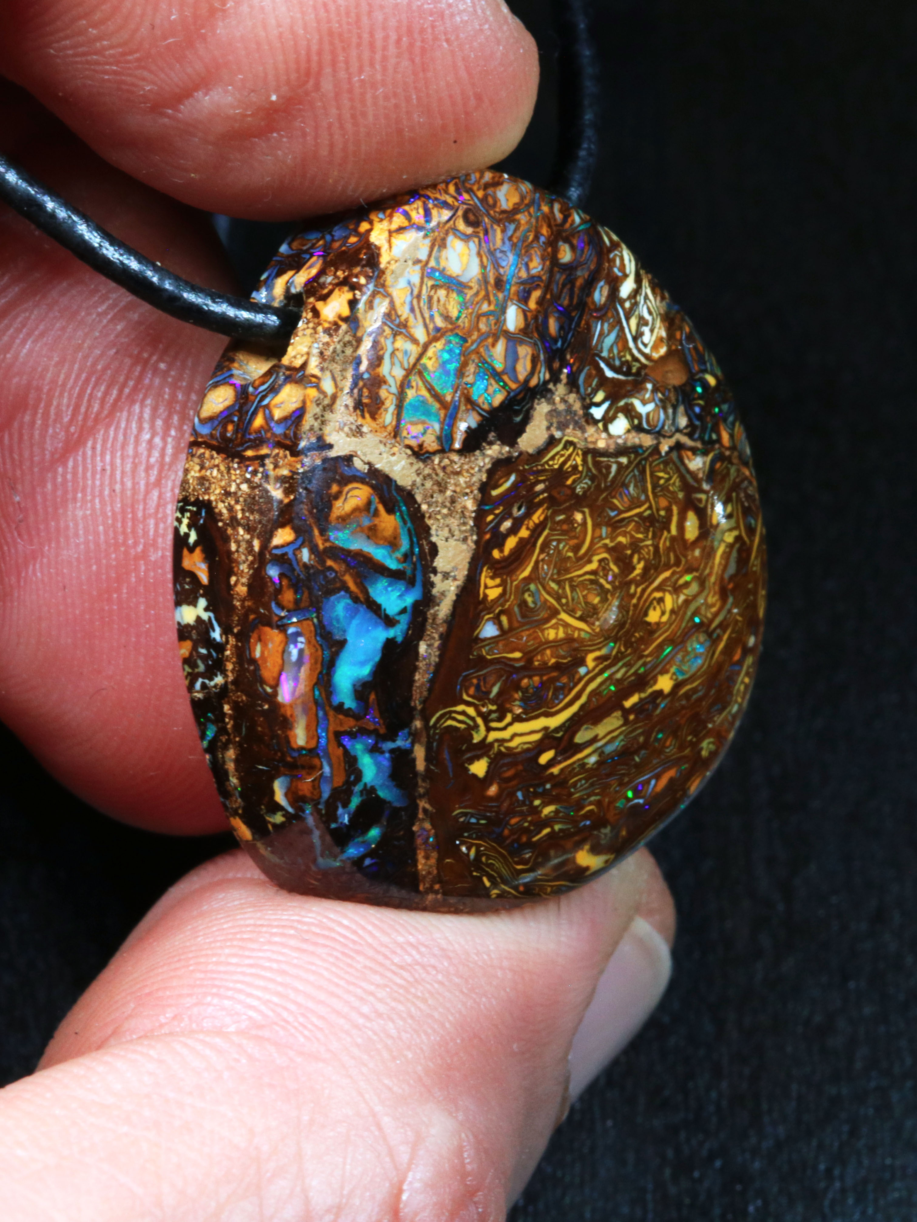 Boulder Opal Pendant