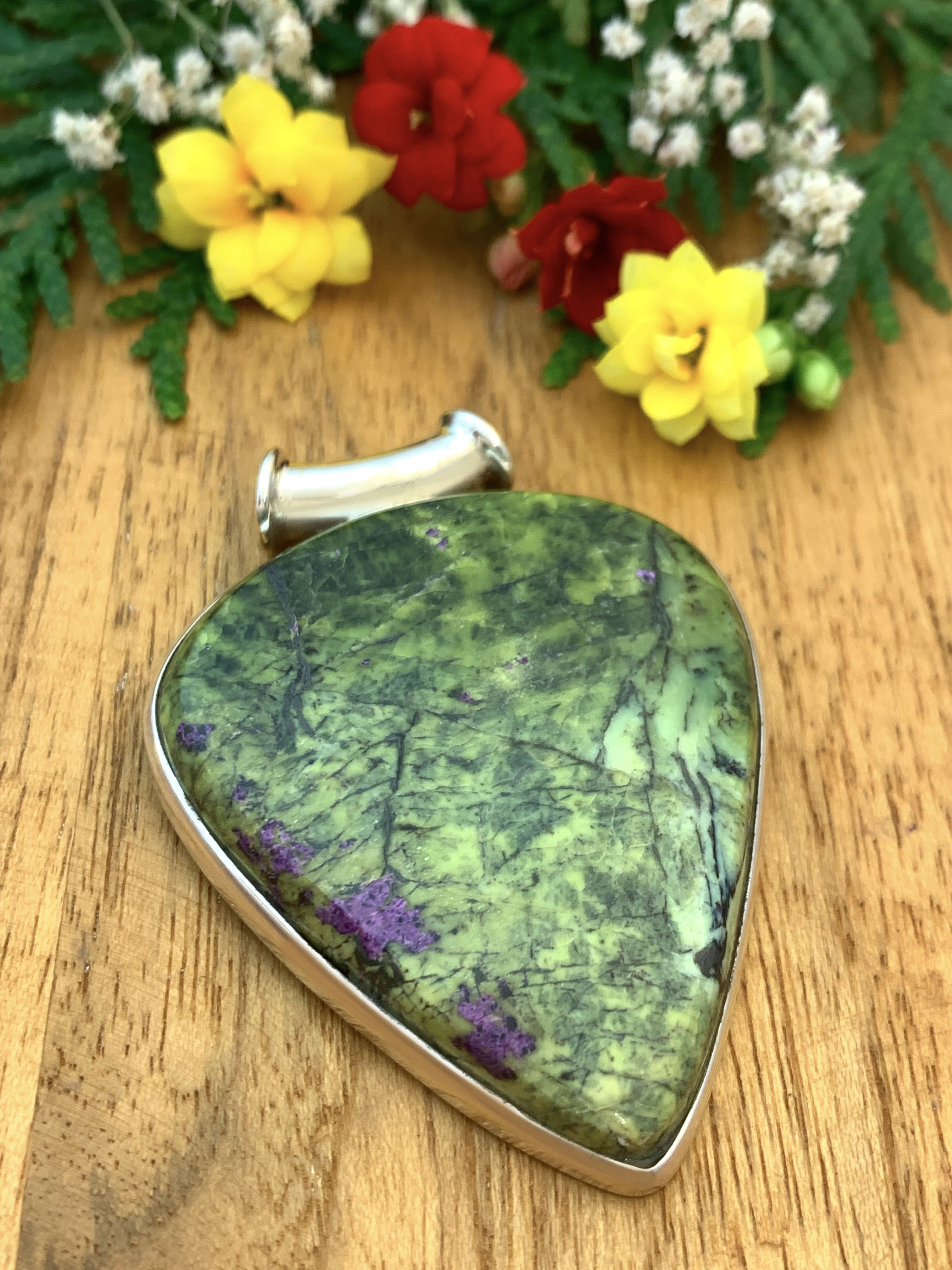 Stichtite Pendant - XL