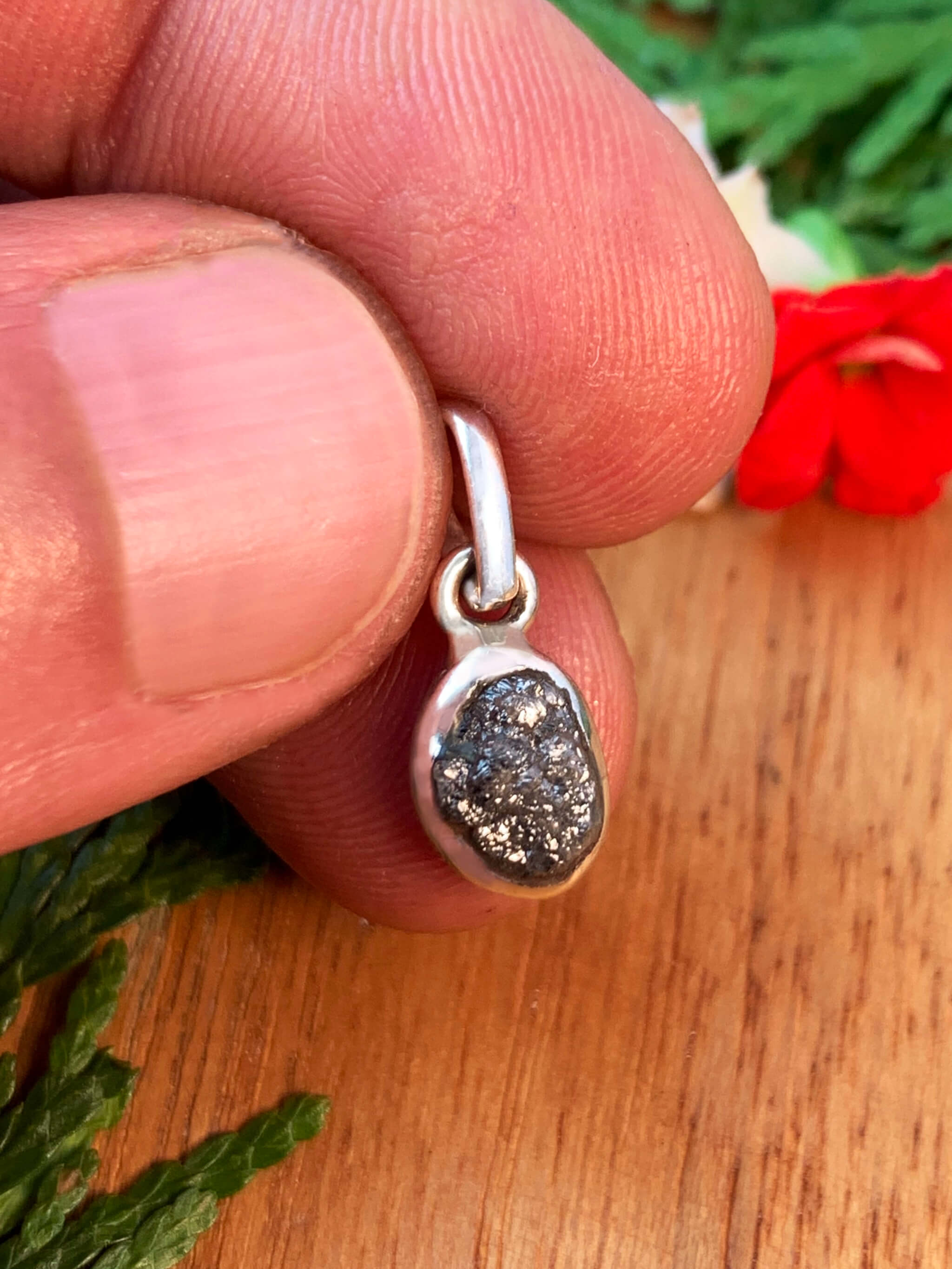 Rohdiamant Anhänger
