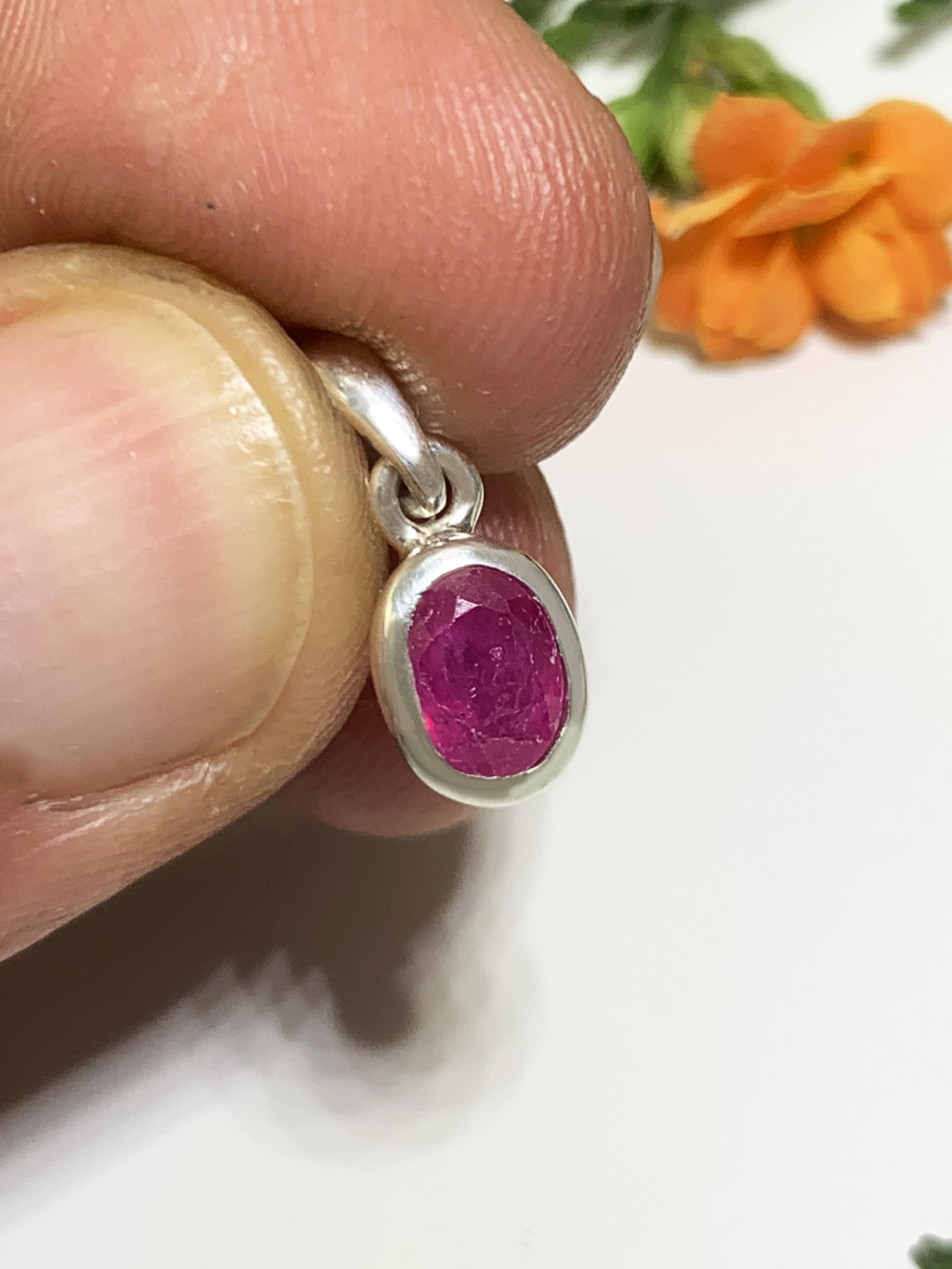 Ruby Pendant - TOP