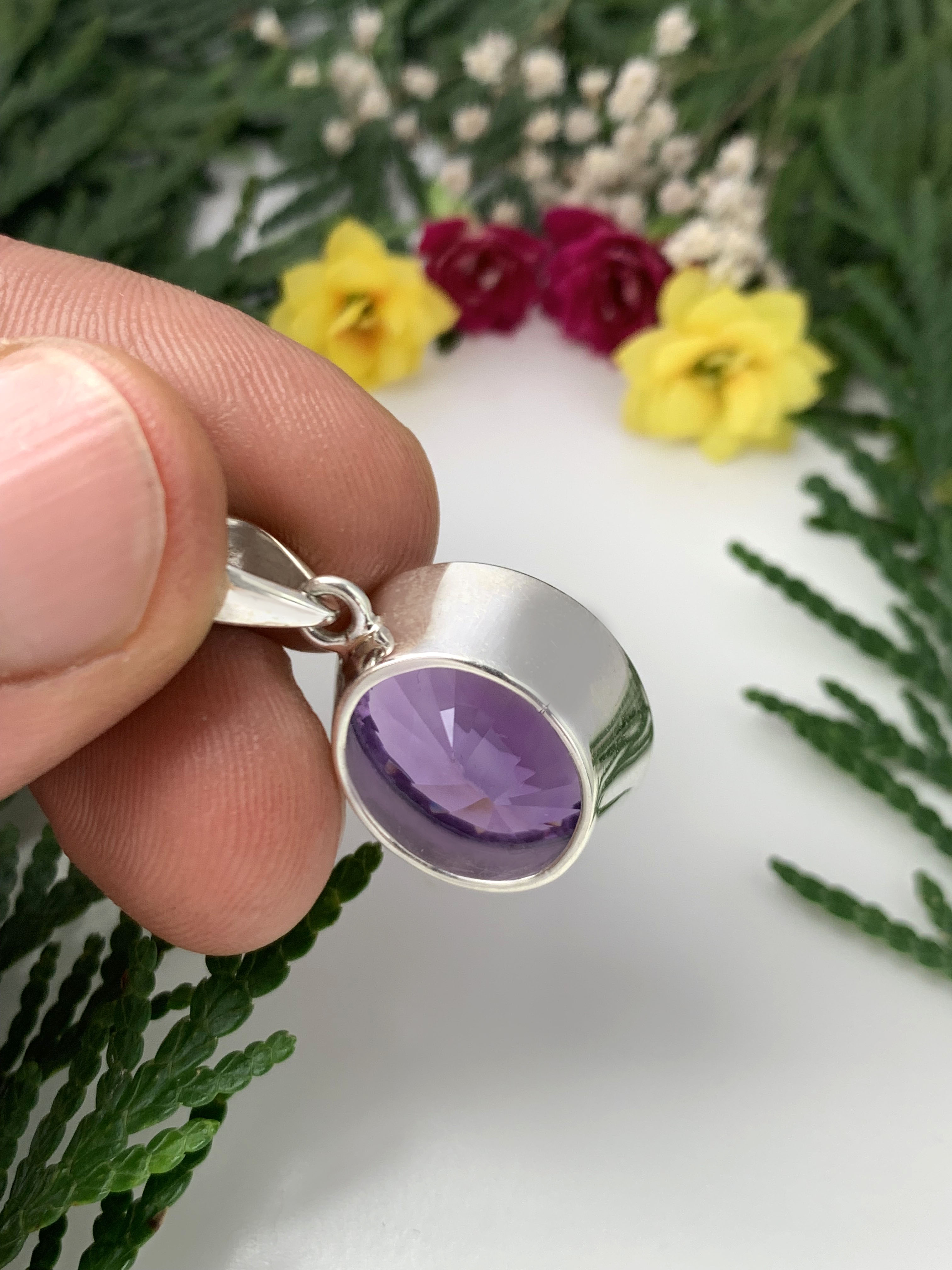 amethyst-anhaenger-amethyst-pendant-ah04413-3 Amethyst Anhänger TOP Afrika