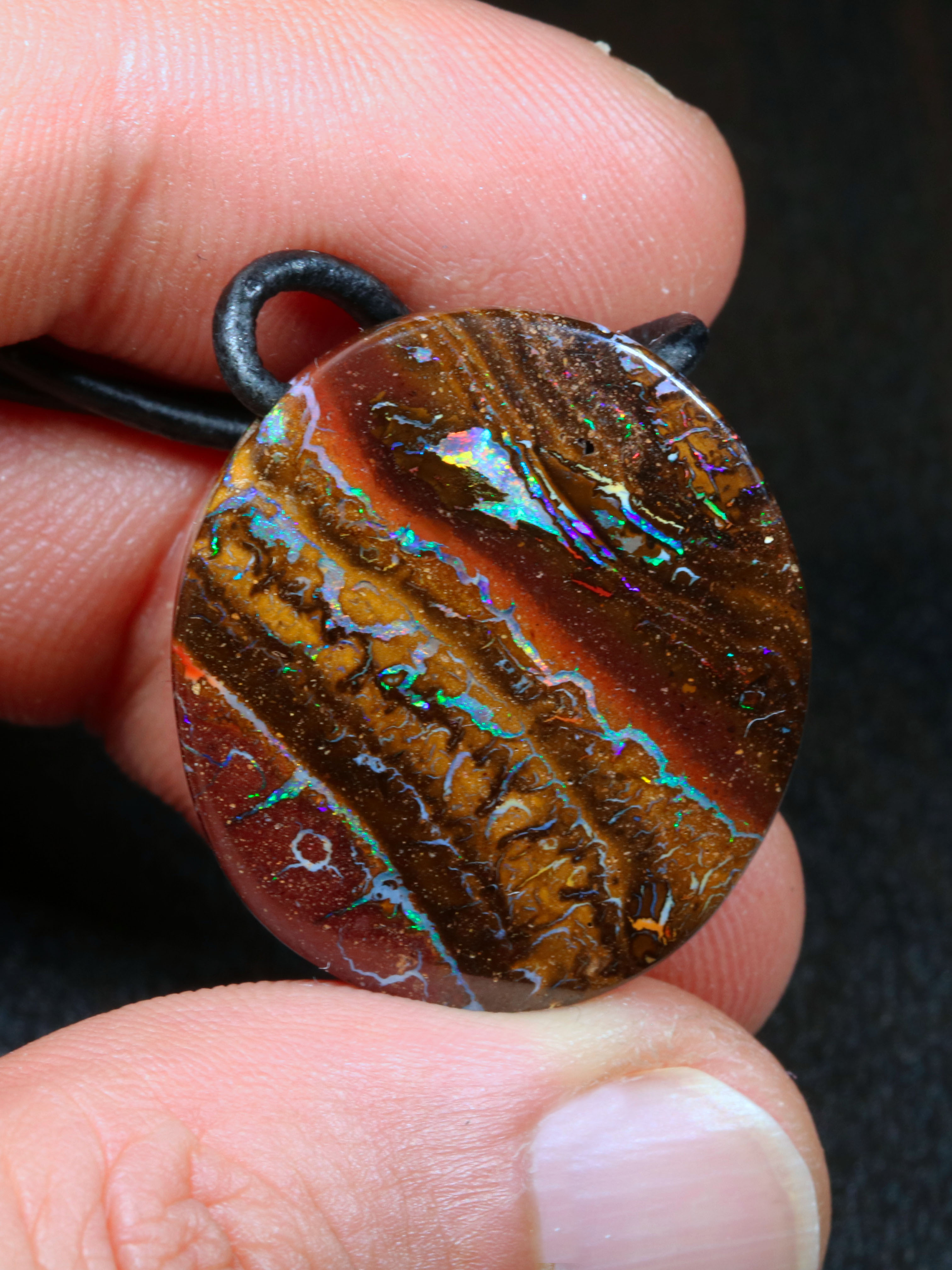 Boulder Opal Anhänger 