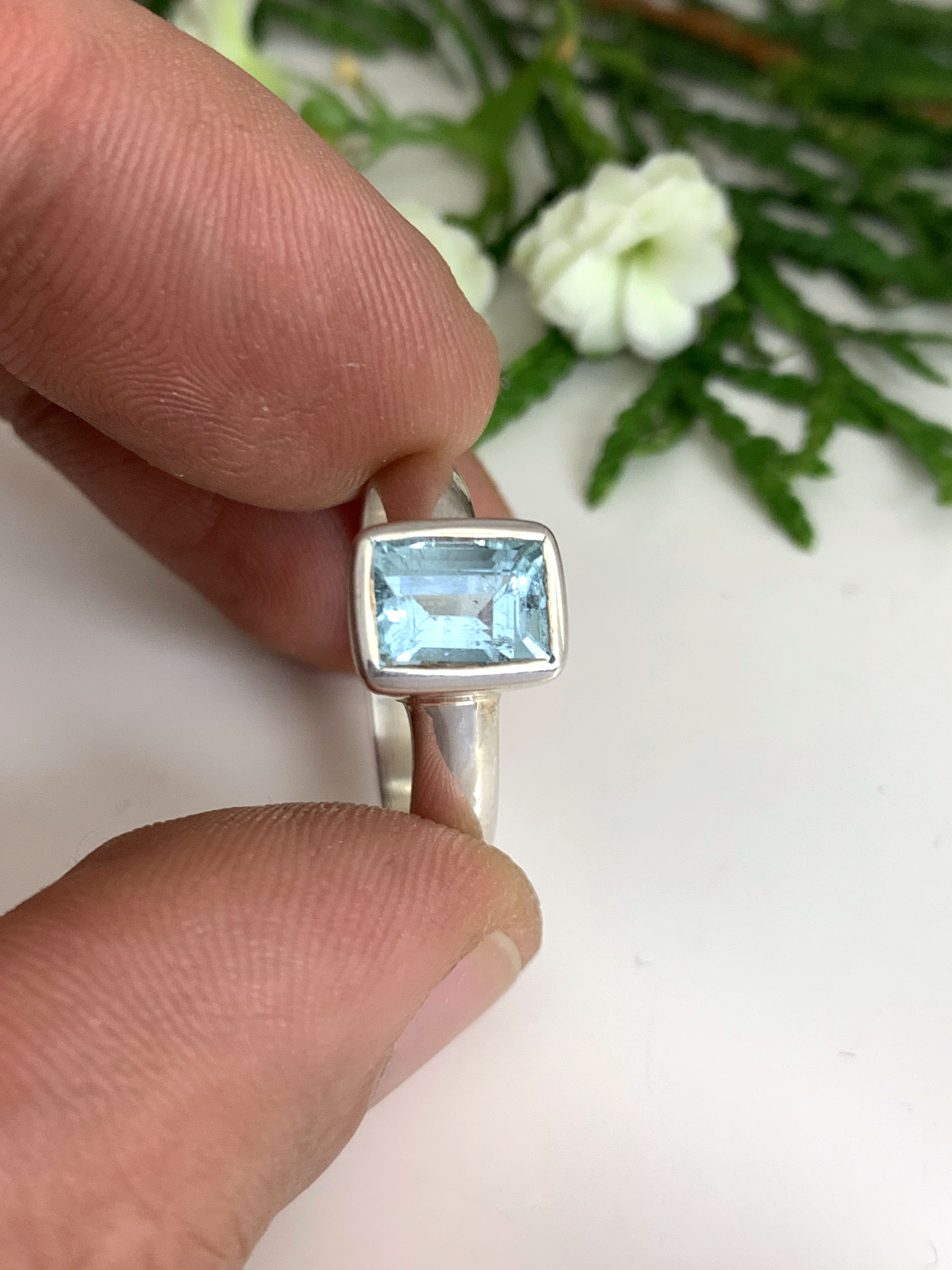 Aquamarin Ring