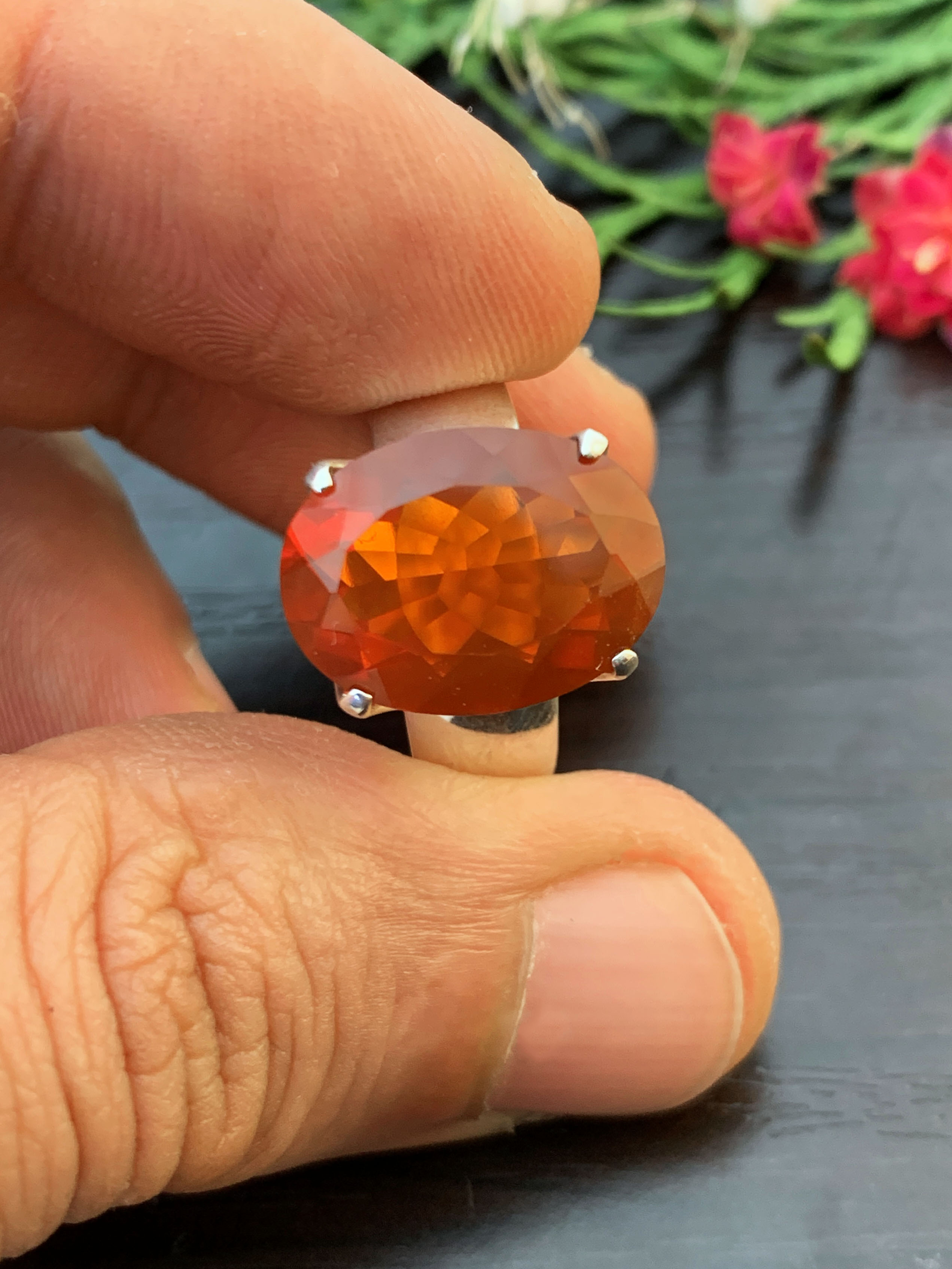 feueropal-ring-fire-opal-ring-r01796-2 Fire Opal Ring