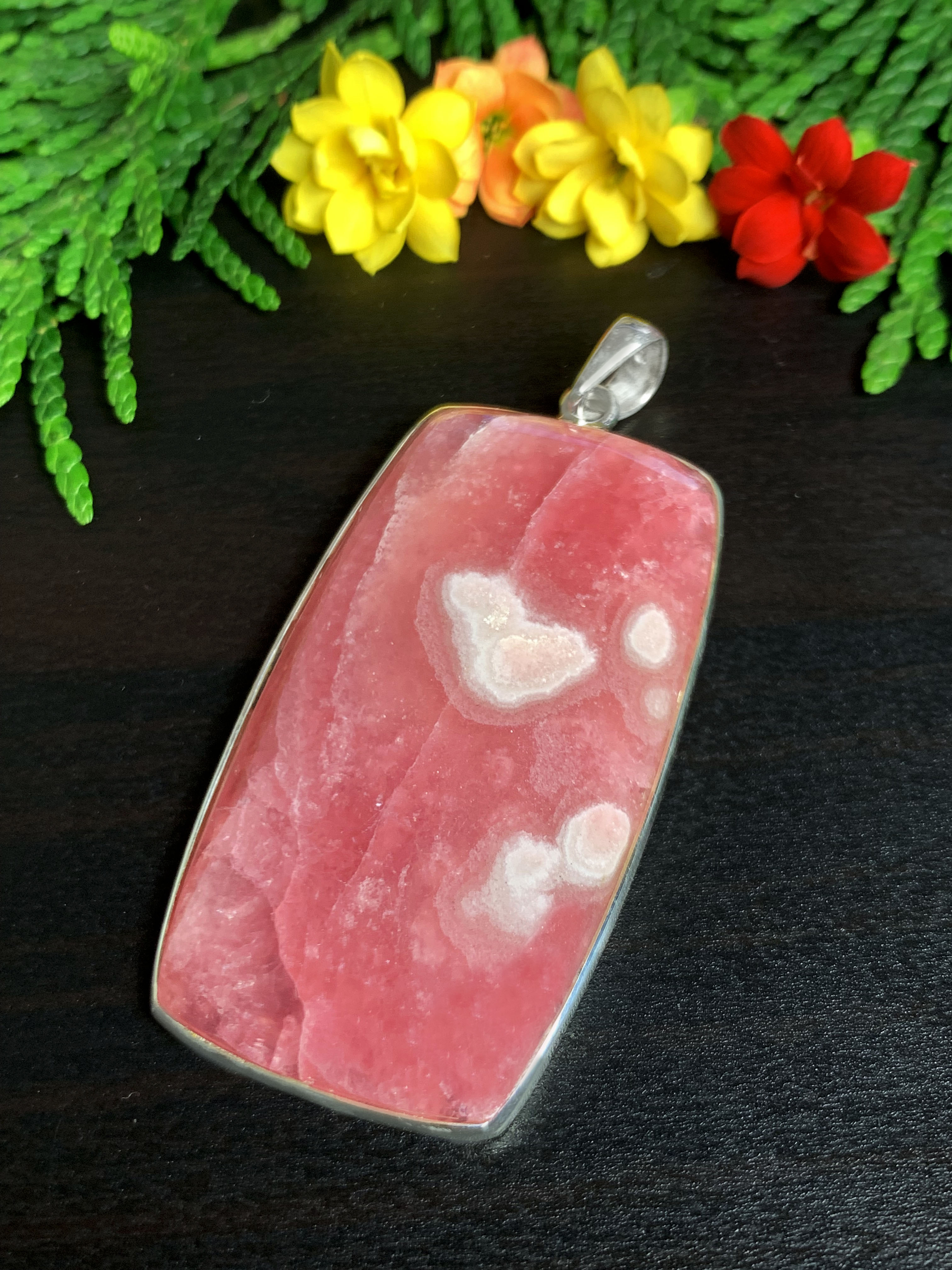 Rhodochrosite Pendant