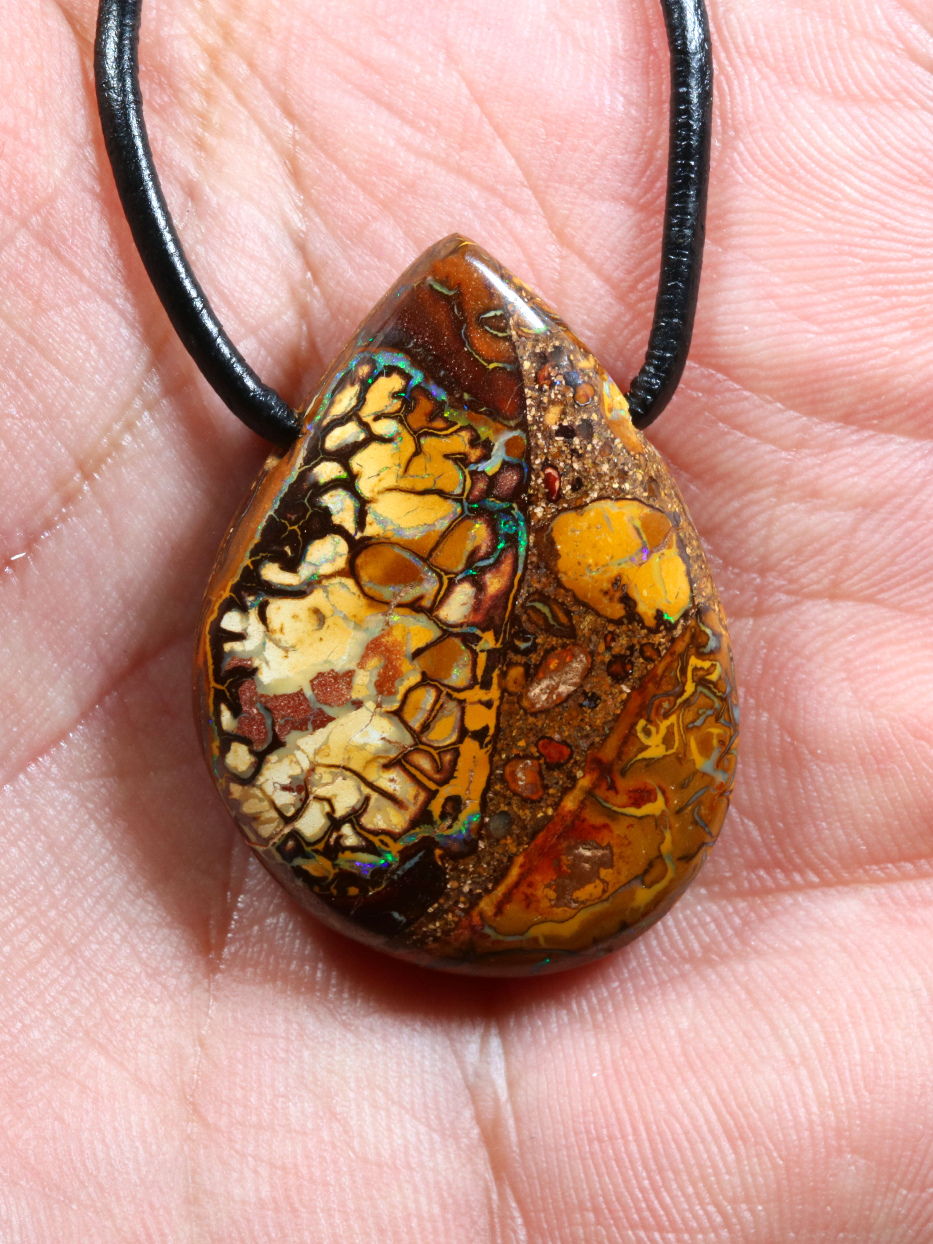 Boulder Opal Pendant