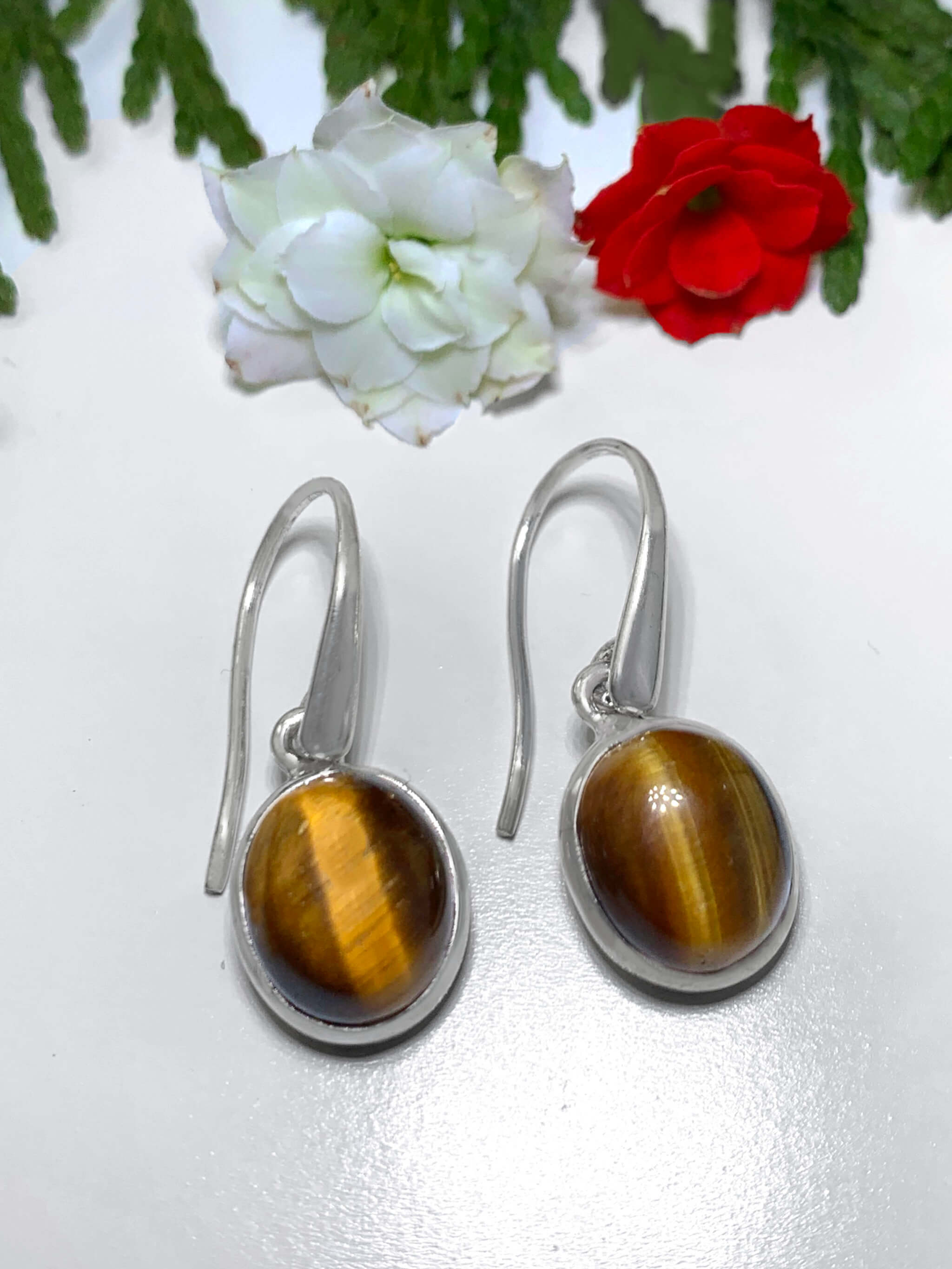 Tiger Eye Earrings