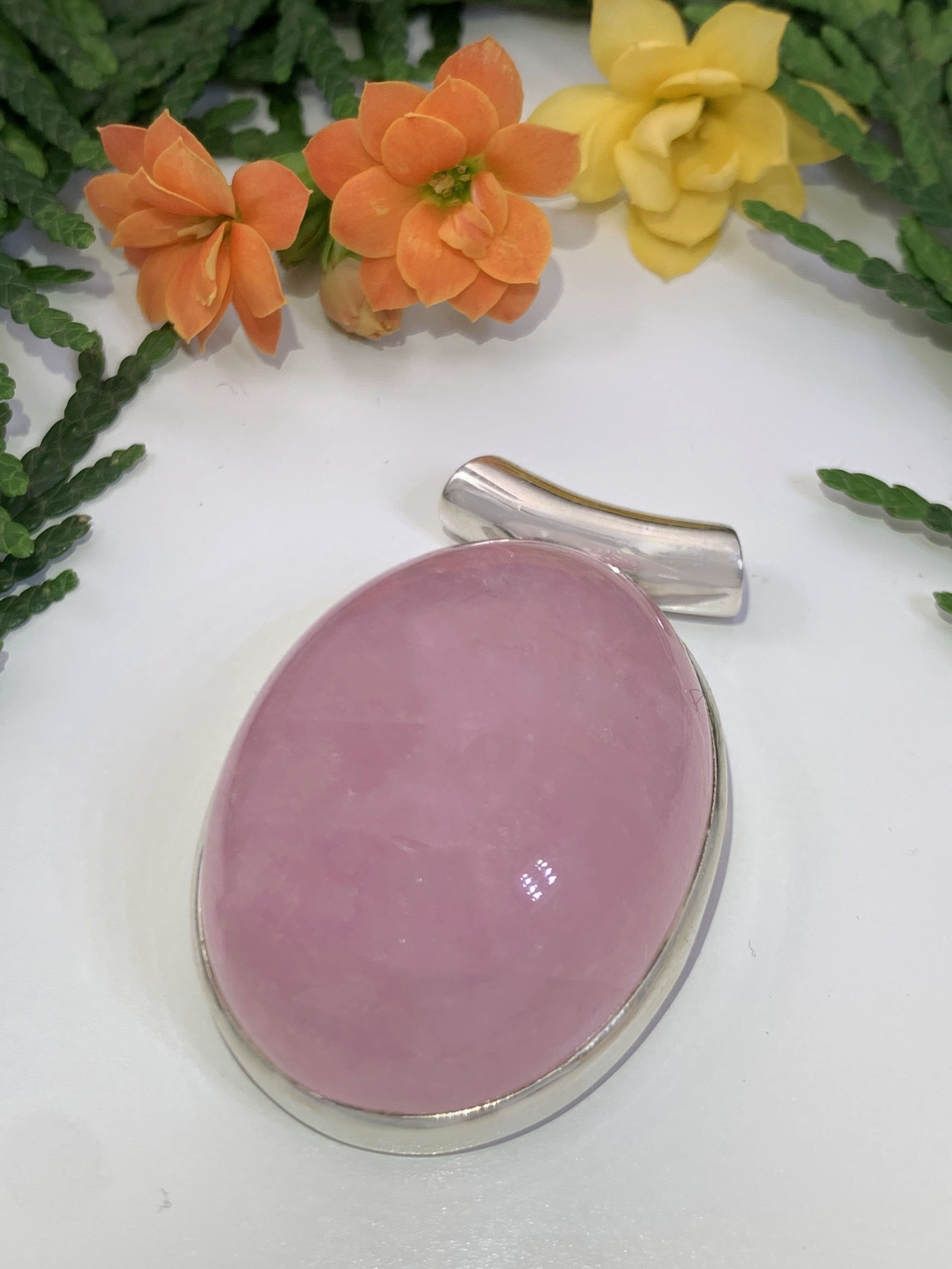 Morganite Pendant - XL